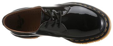 DR. MARTENS 1461 3 Eye Shoe black Patent Lamper Schnürschuh in Glanzoptik, Freizeitschuh, Halbschuh, Schnürschuh