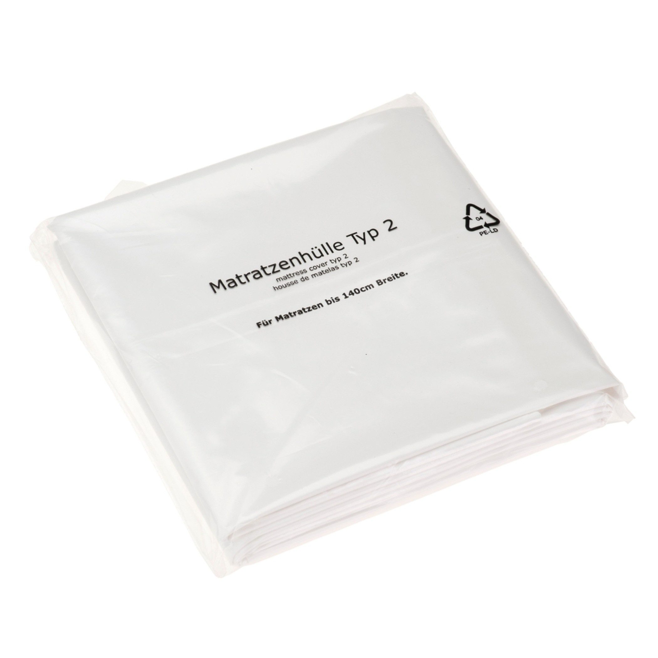 Matratzenschutzbezug Matratzenhülle Typ 2 BB-Verpackungen, 1700 x 2350 mm, robust, reißfest 30 my – Bild 3 von 3
