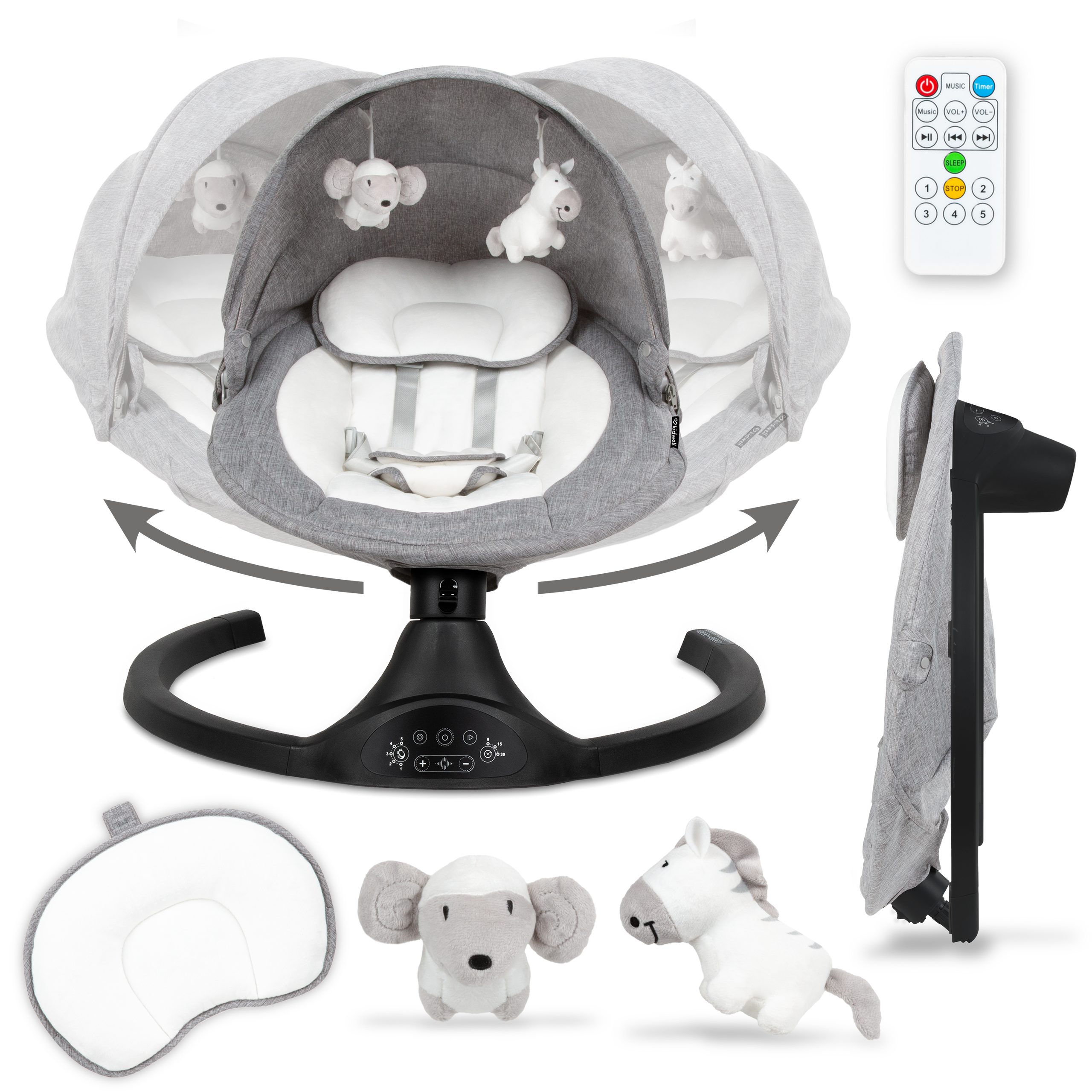 COIL Babywippe Elektrisch Babyschaukel, Multifunktional Babywippe günstig online kaufen