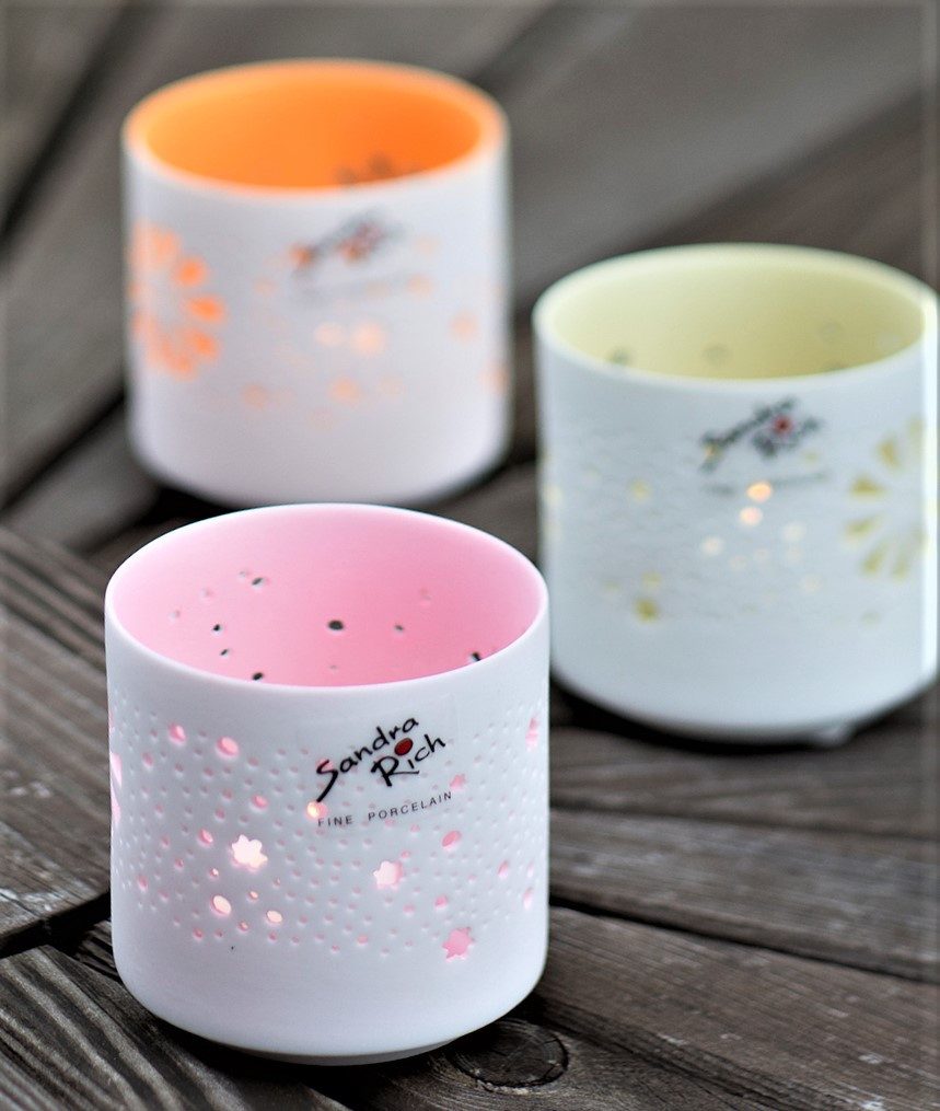 Sandra Rich Windlicht SANDRA RICH, Teelichthalter "ORIENT" 7cm. matt-weiß. günstig online kaufen