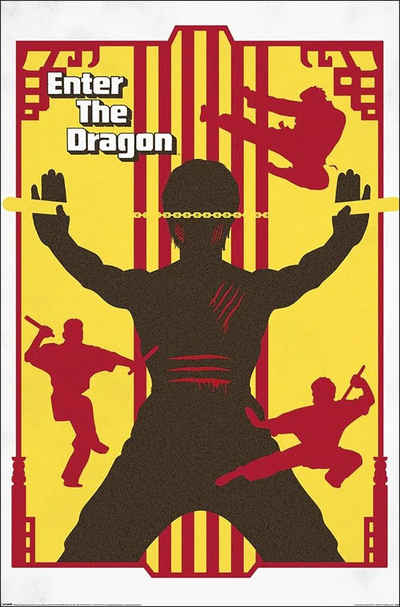 PYRAMID Poster Enter The Dragon Poster Bruce Lee 61 x 91,5 cm
