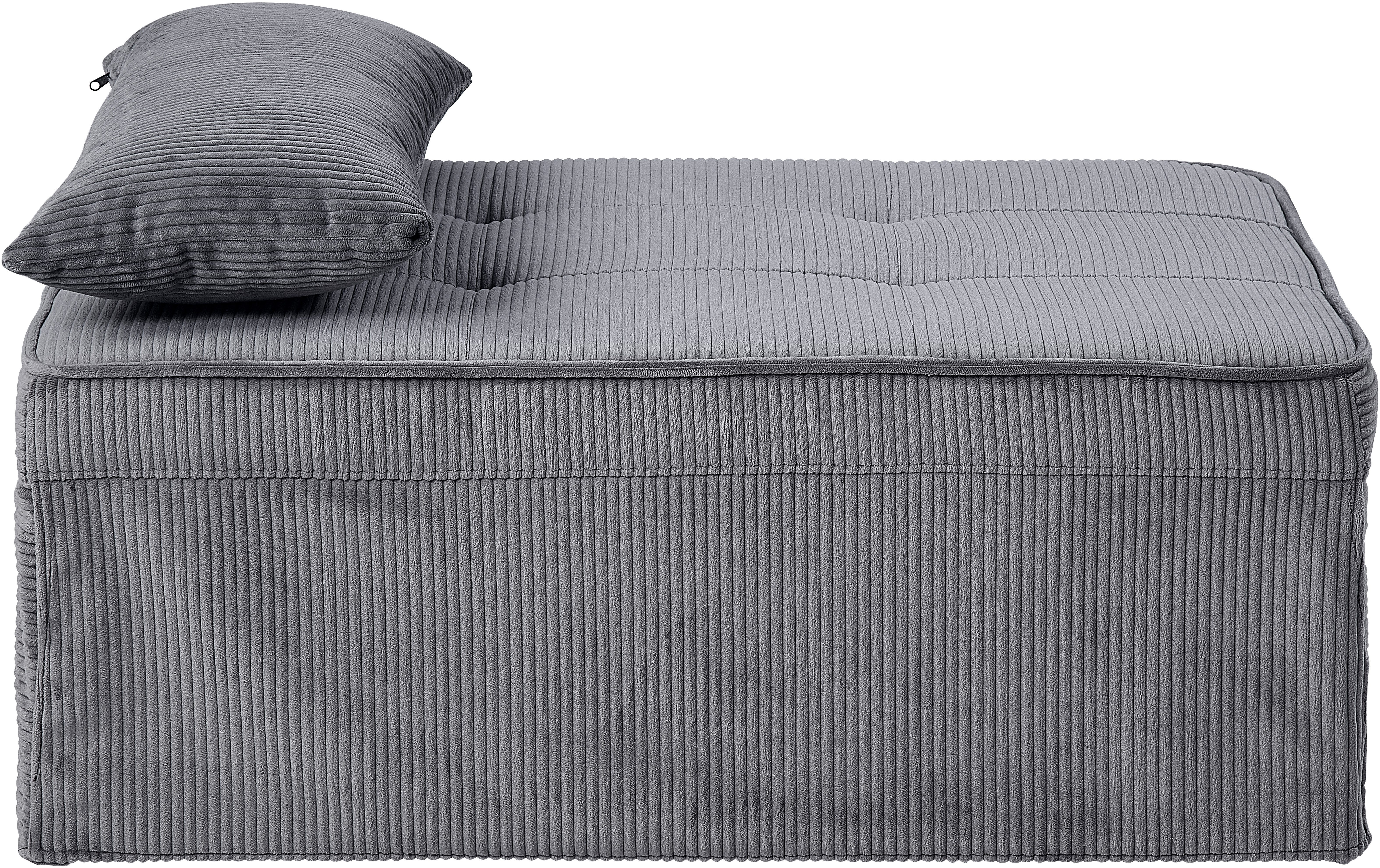 OTTO home Schlafsofa Finn, Schlafsessel, Schlafhocker, Multifunktional, wandelbar zum Loungesessel, Relaxliege und Gästebett, inkl. Kissen – Bild 4 von 5