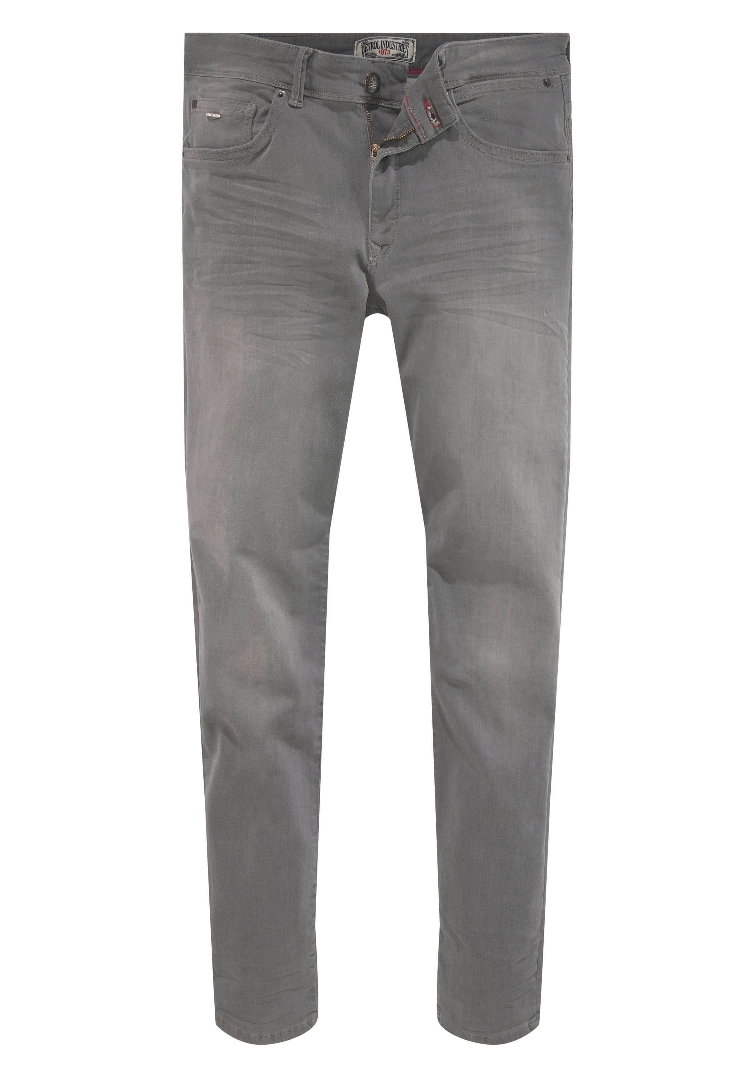 Petrol Industries Grey Slim-fit-Jeans SEAHAM-CLASSIC