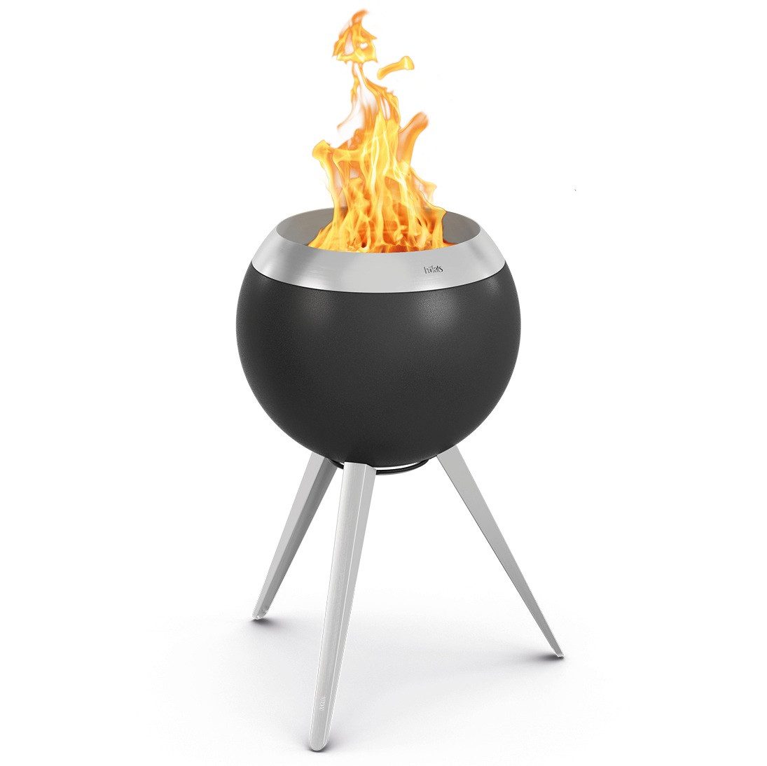 höfats Feuerschale MOON 45, 55, (rauch-und geruchsarm dank Holzvergaser-Technologie und zweistufigem Verbrennungsprozess, Feuerstelle mit ⌀ 45 cm oder 55 cm)