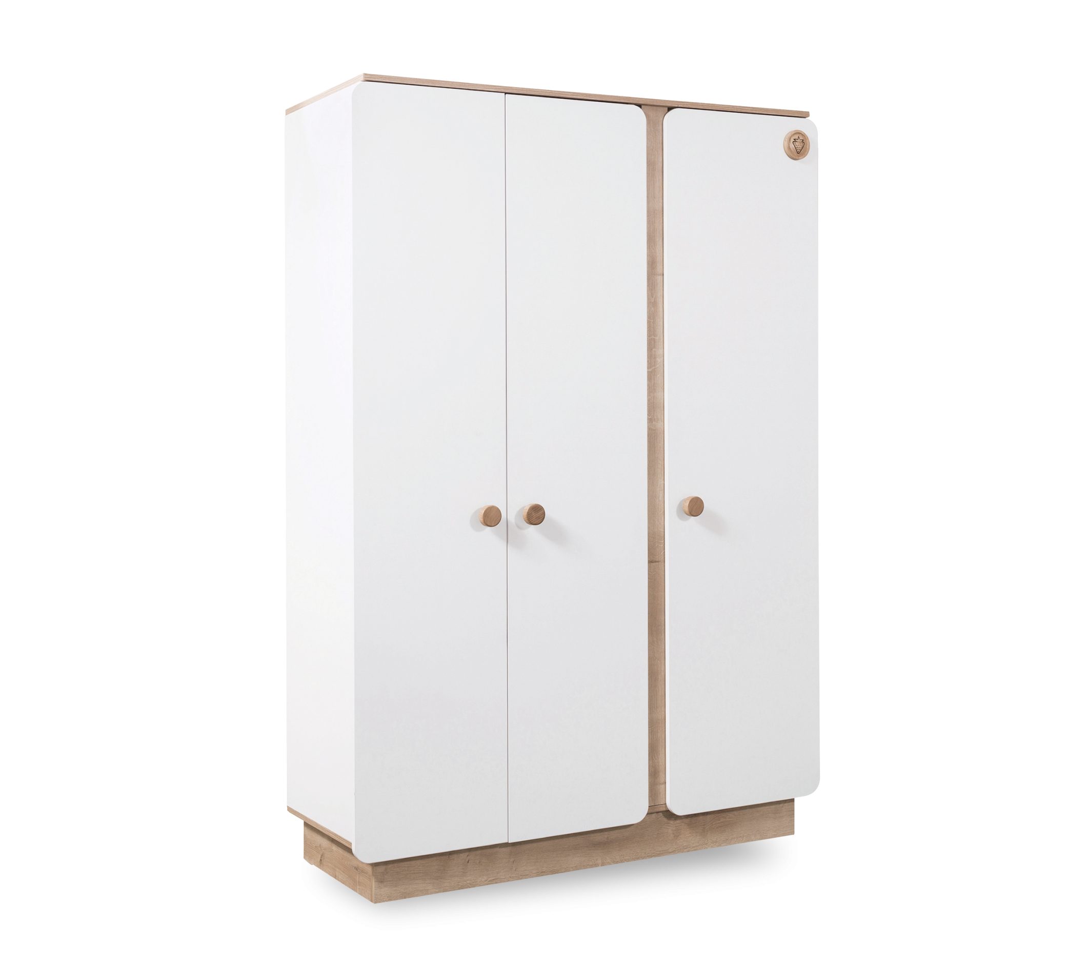 Möbel-Zeit Kleiderschrank NATURA BABY, 3 türig