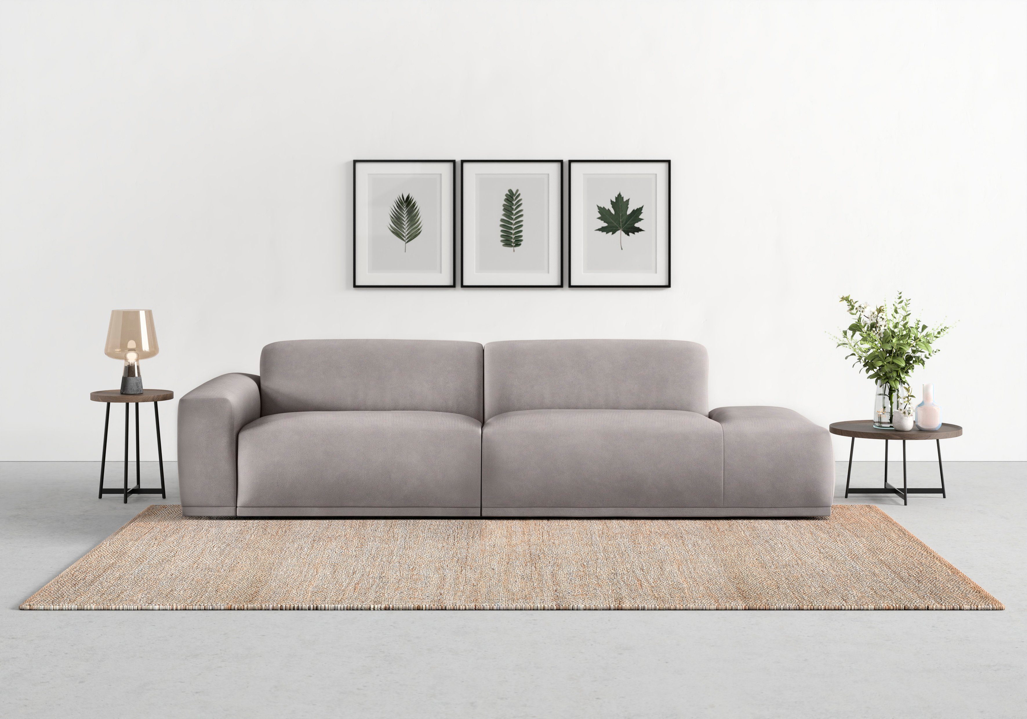TRENDMANUFAKTUR Big-Sofa Braga, mit hochwertigem Kaltschaum, günstig online kaufen