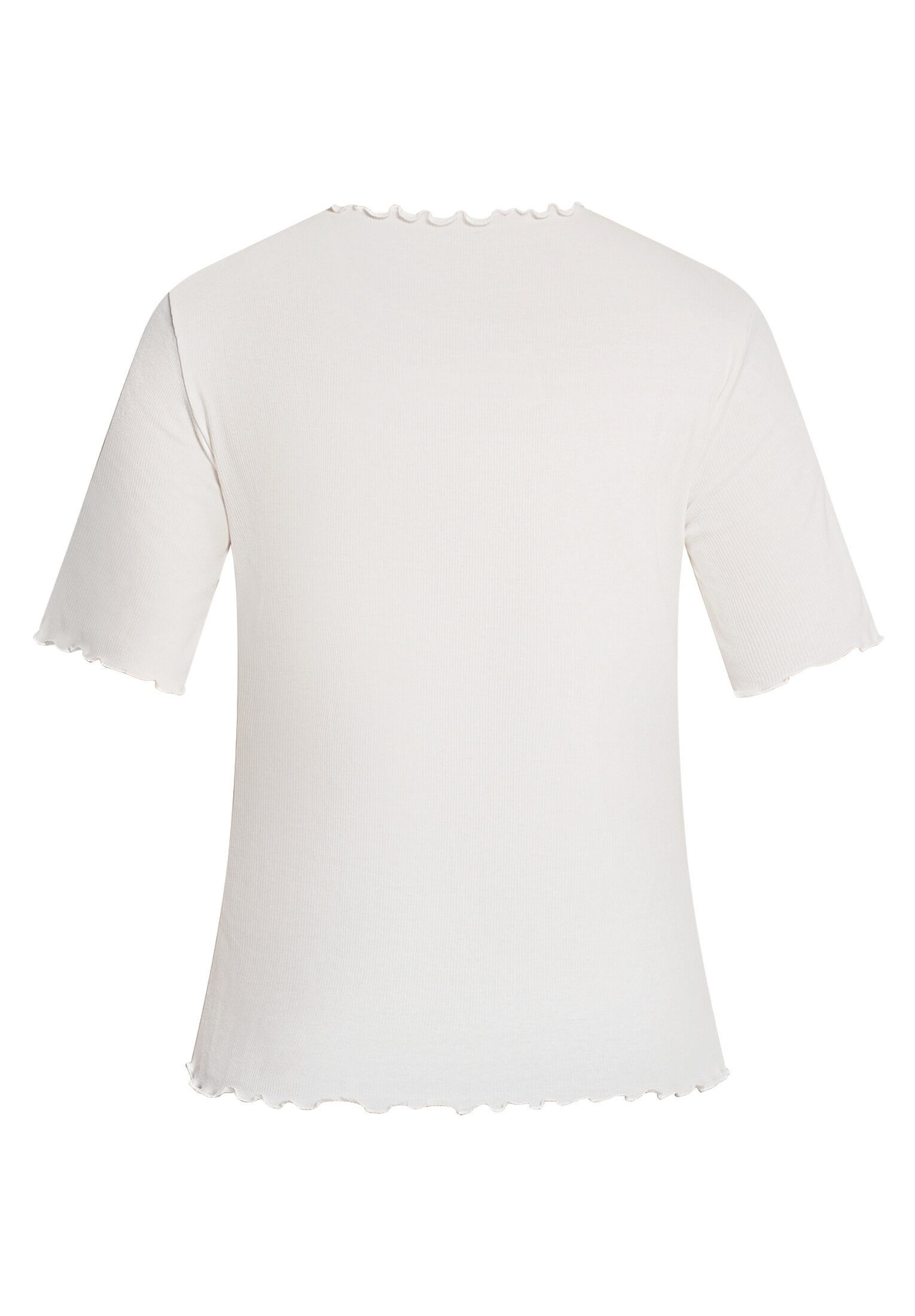 Cartoon Kurzarmshirt Damen mit Kragen (1-tlg)