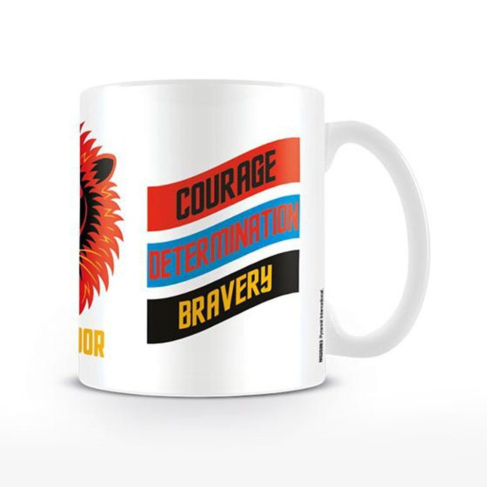 Metamorph Tasse Tasse Gryffindor Charakter, Keramik, Die Gryffindor Tasse mit den Eigenschaften des Hauses: Mut, Entschloss