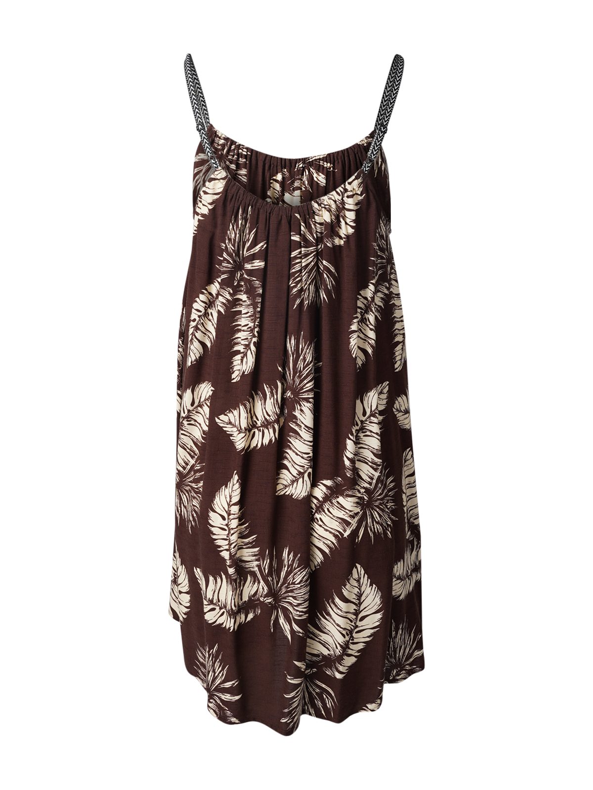 Brunotti Jerseykleid Isla-Palm Women Dress SUMMER PALM BIG CHOCOLATE