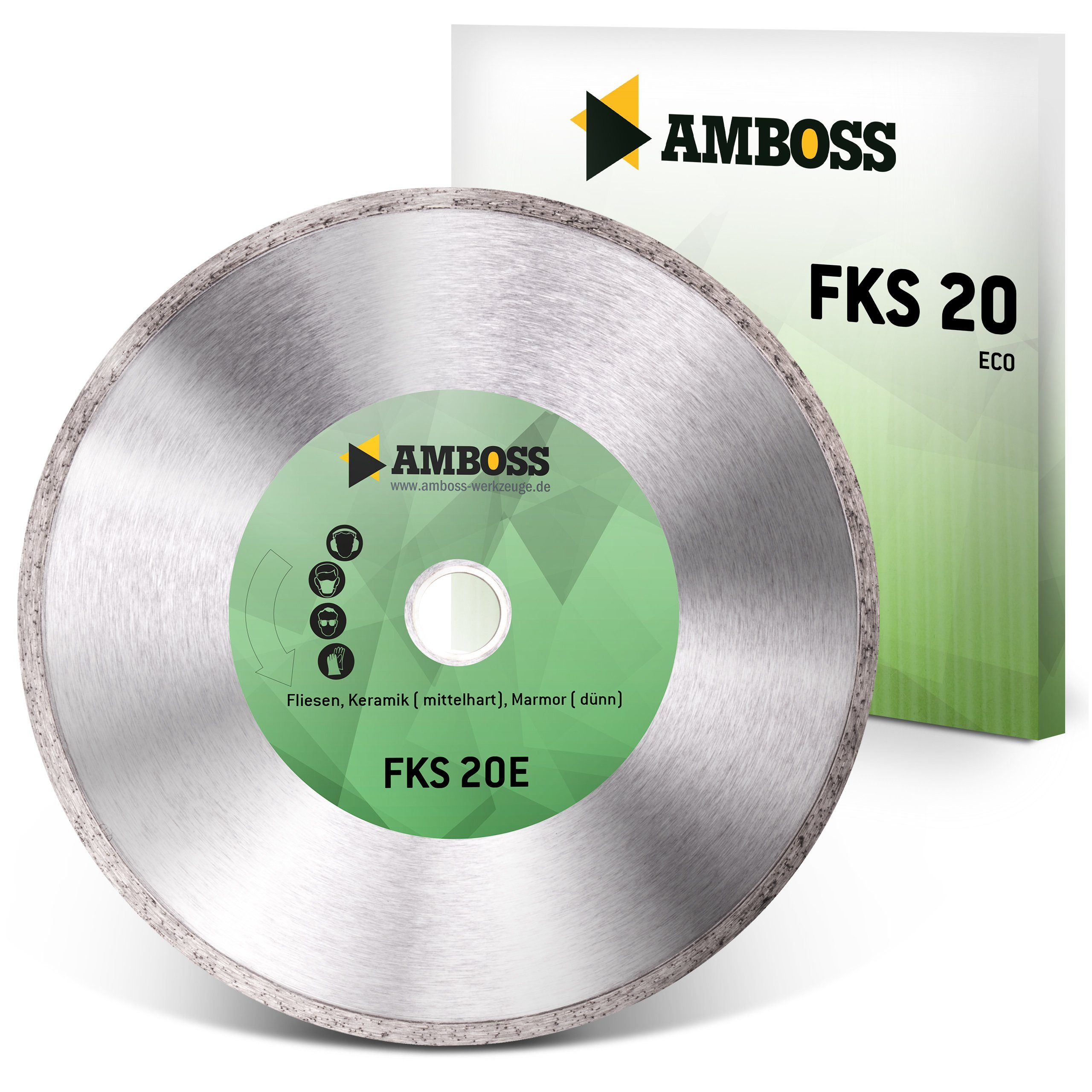 Amboss Werkzeuge Kreissägeblatt Amboss FKS 20E Diamant Trennscheibe 105mm x 2 x, 22.2 mm (Bohrung) 2 mm (Dicke)
