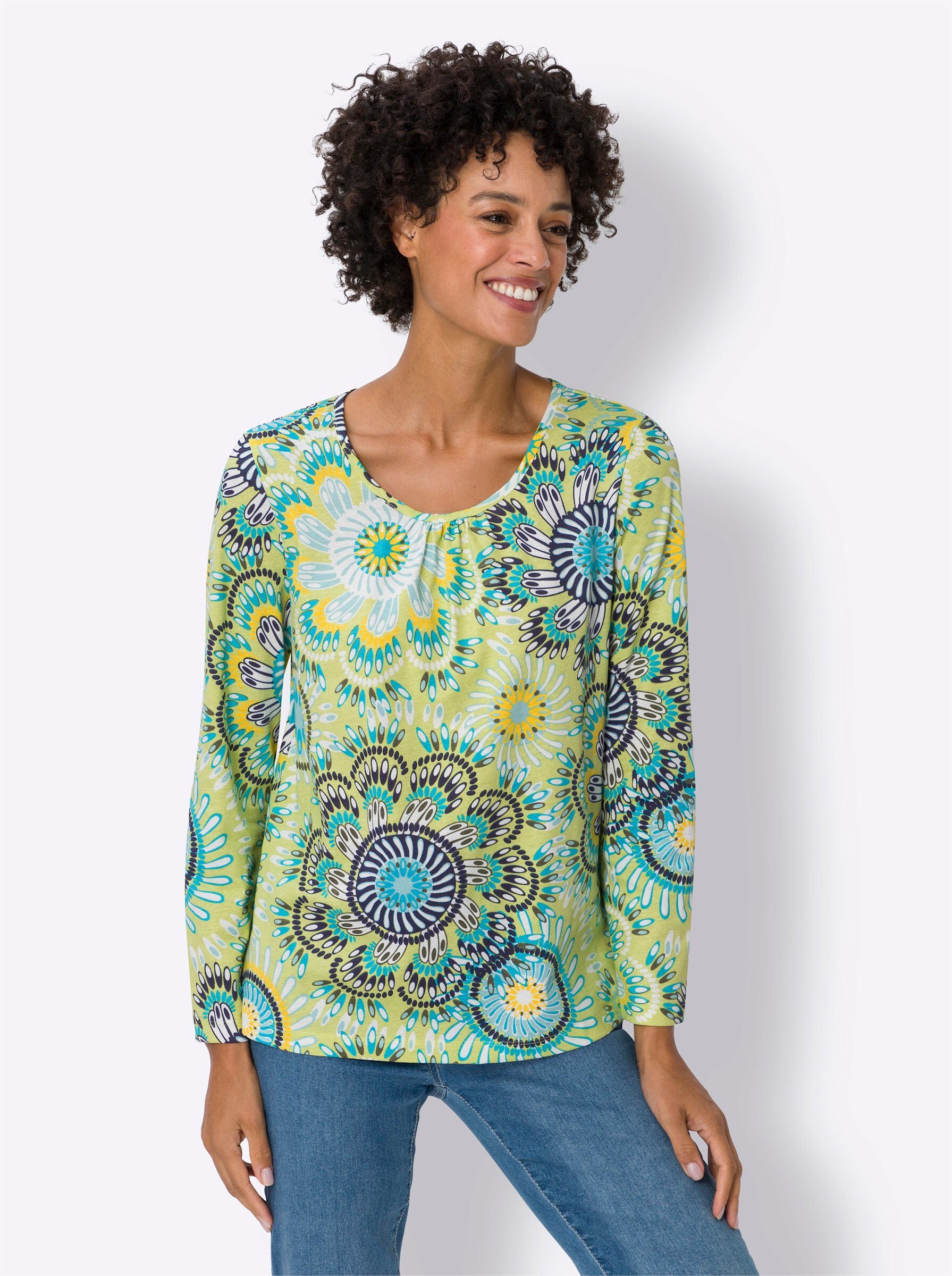 Sieh an! T-Shirt Rundhalsshirt . günstig online kaufen