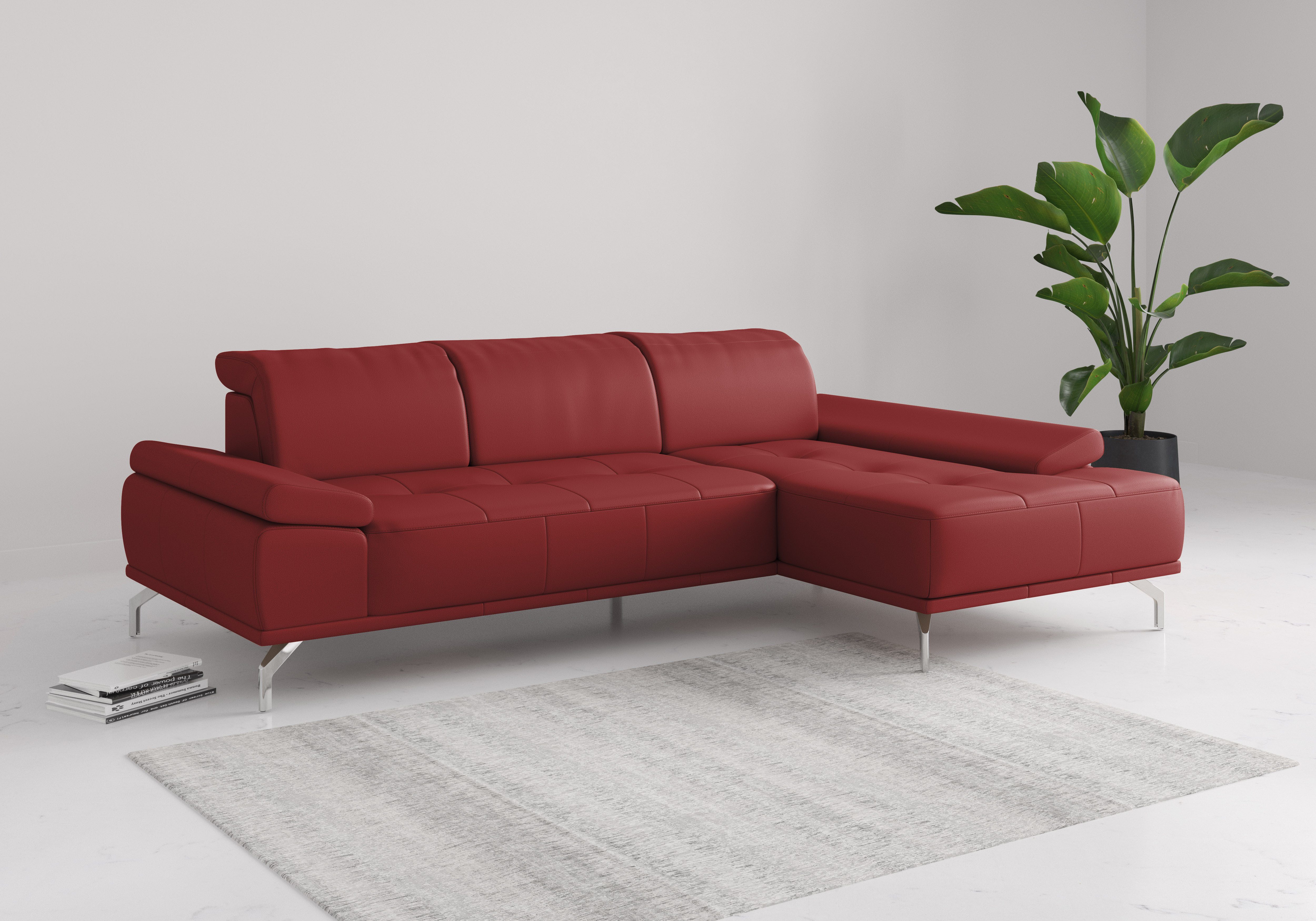Places of Style Ecksofa Caluna, Inkl.Sitztiefenverstellung günstig online kaufen