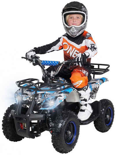 Actionbikes Motors Elektro-Kinderquad Kinder Elektroquad Torino ATV 1000 W 36 V, Belastbarkeit 50 kg, (1-tlg), Pocket Quad - Safety Touch - gelochte Scheibenbremse - bis 25 km/h