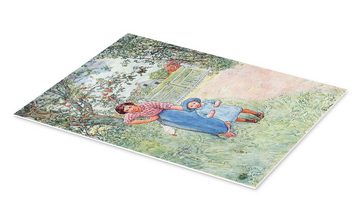 Posterlounge Forex-Bild Carl Larsson, Grüß schön den Onkel, Malerei