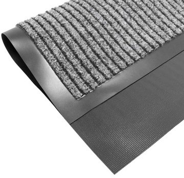 Fußmatte OSLO, Primaflor-Ideen in Textil, rechteckig, Höhe: 8 mm, Schmutzfangmatte, gestreift, meliert, rutschhemmend, waschbar