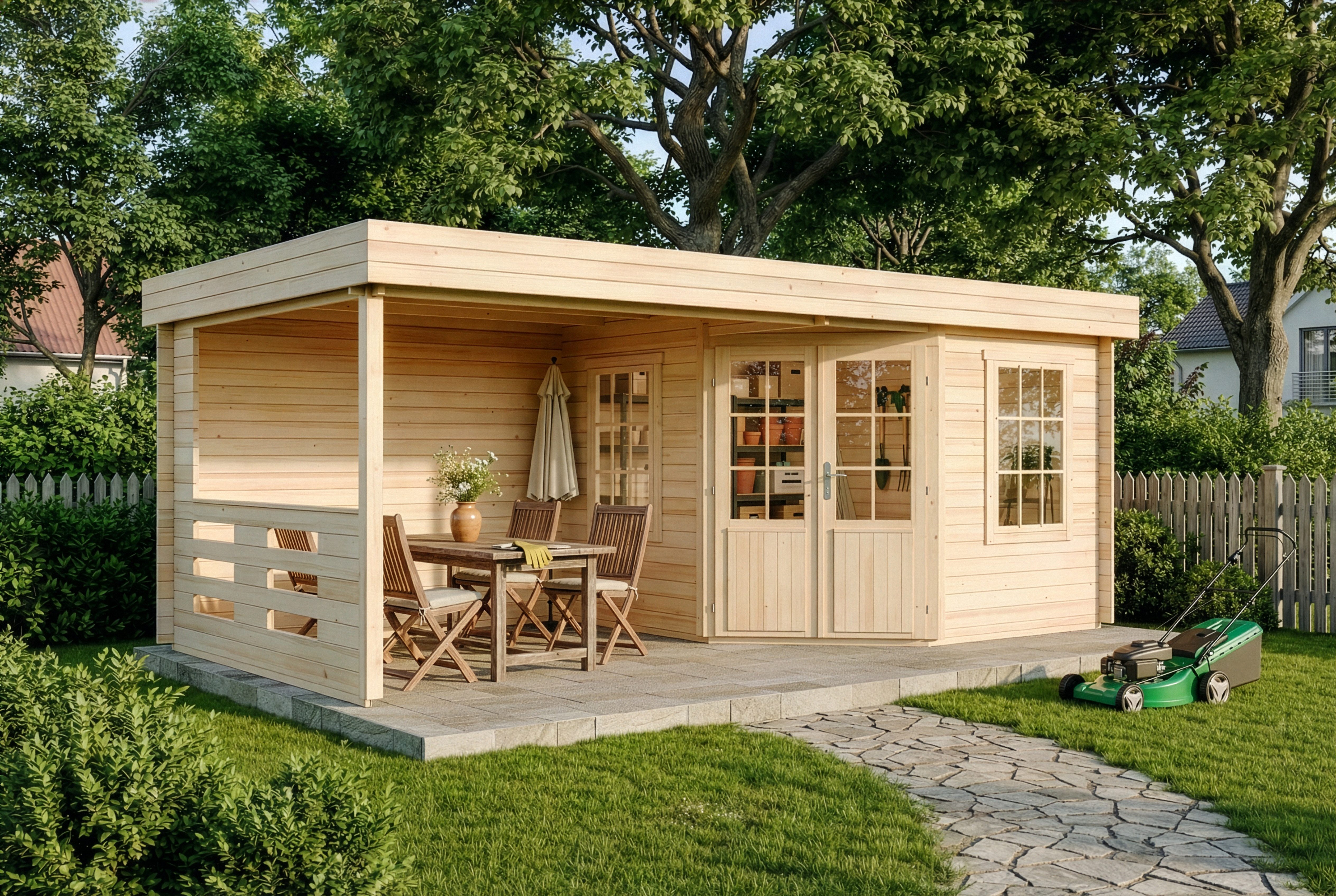 Gartenhaus Holz Hanna