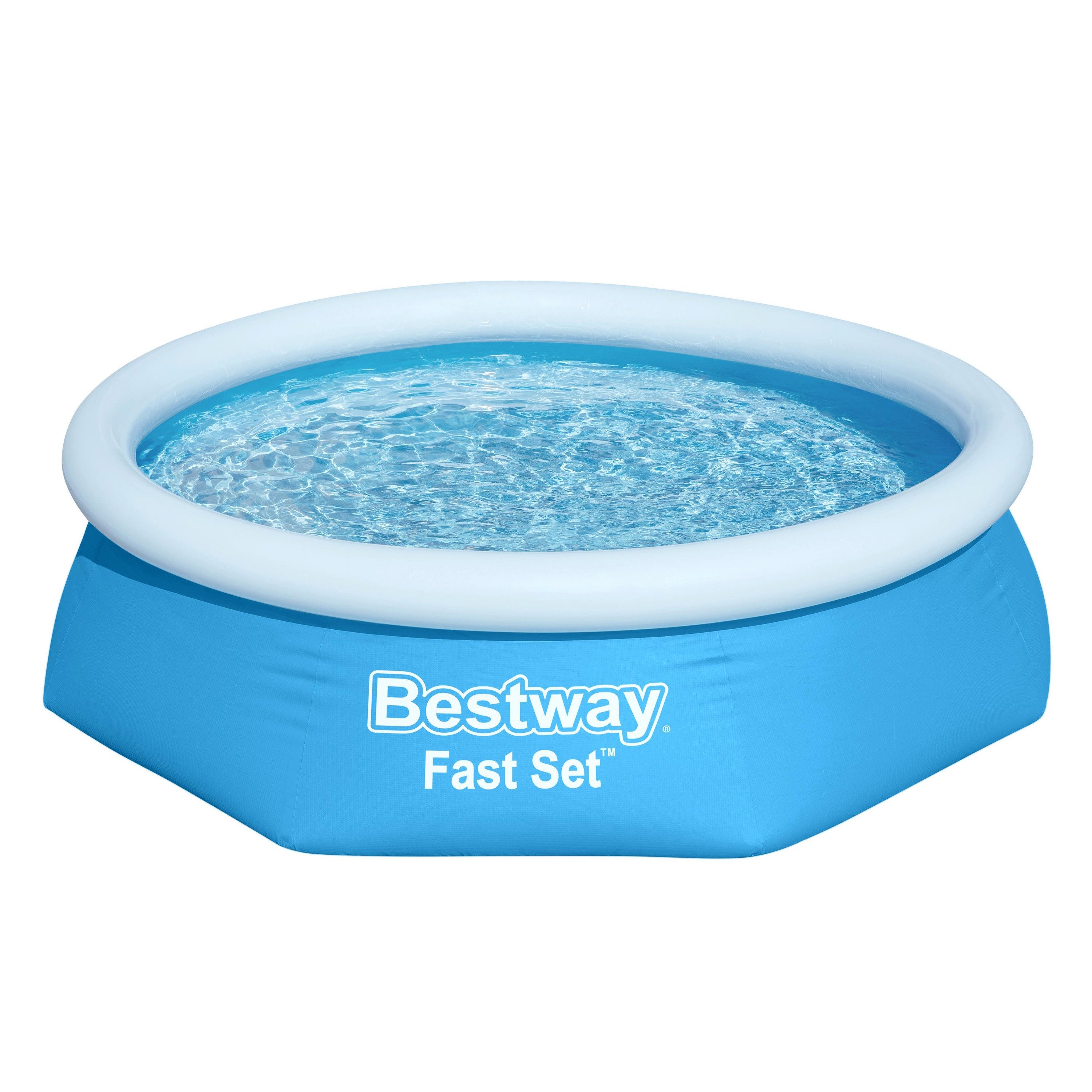 Bestway Quick-Up Pool Fast Set™ (Packung, ohne Zubehör), Ø 244 x 61 cm