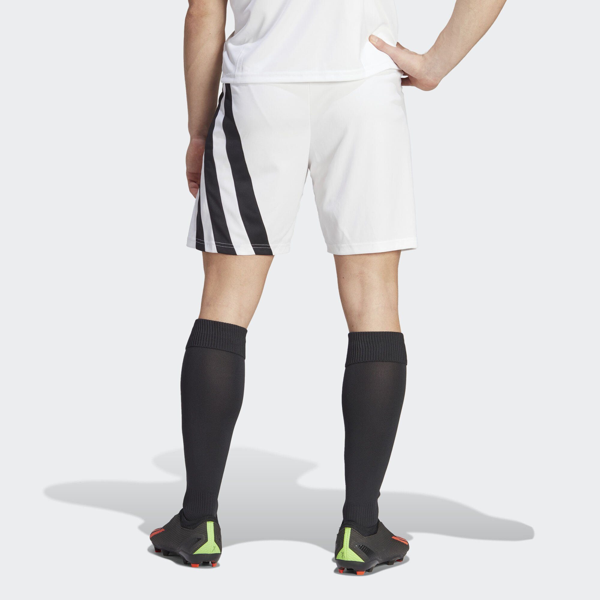 White FORTORE Black SHORTS adidas / 23 Performance Funktionsshorts