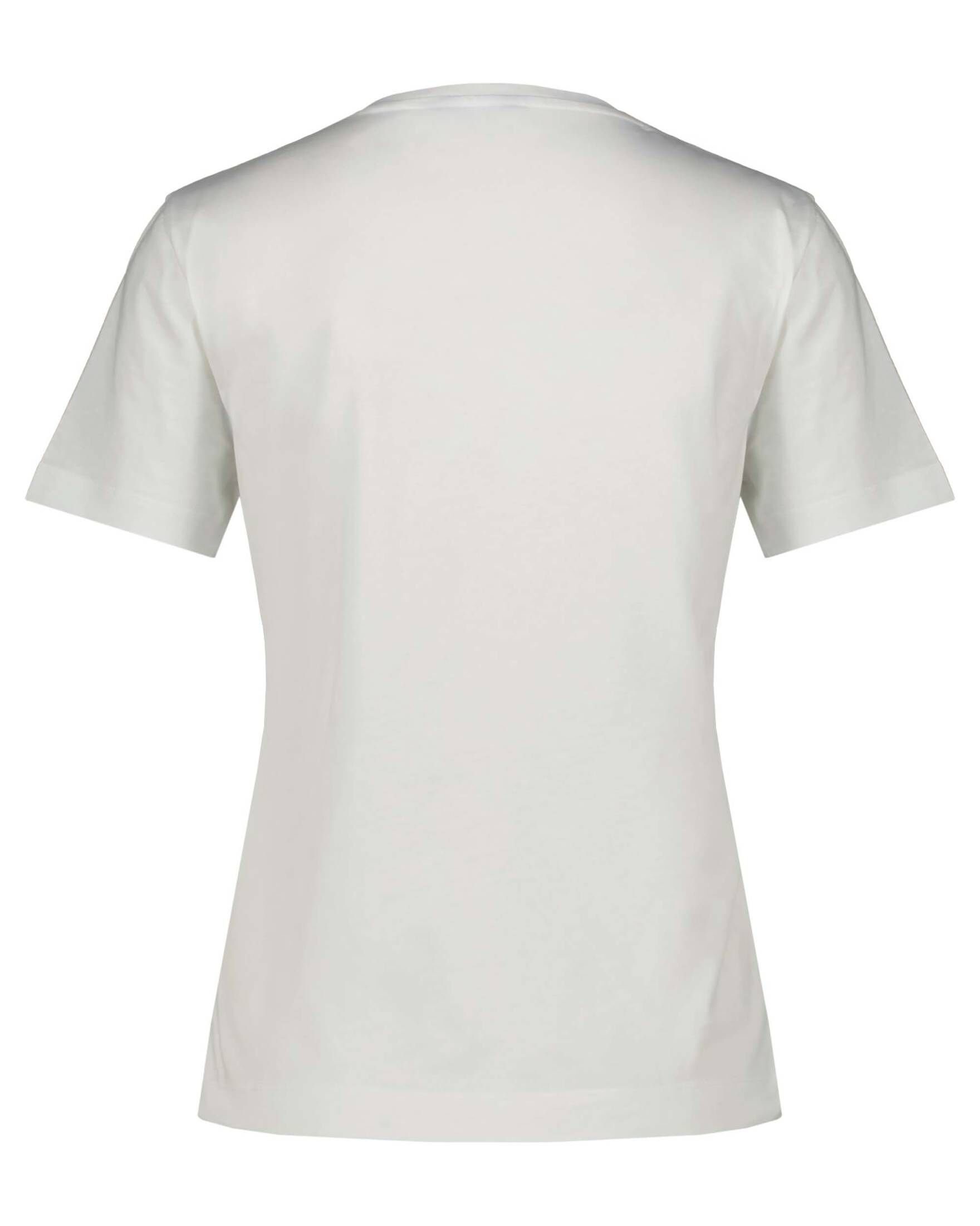 T-Shirt Gant Damen (1-tlg) (10) T-Shirt weiss