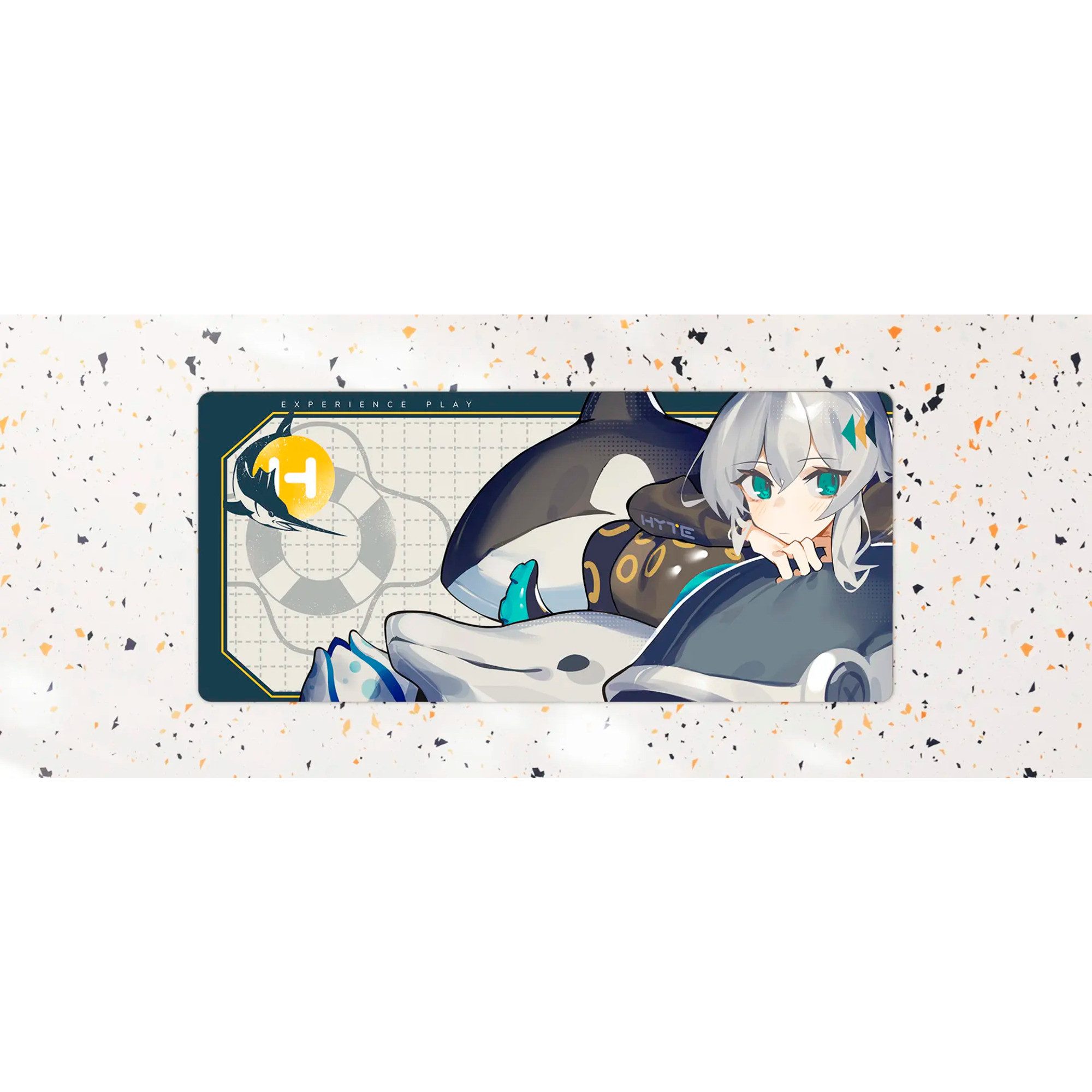 Hyte Gaming Mauspad HYTE "Offshore" Desk Pad, Gaming-Mauspad