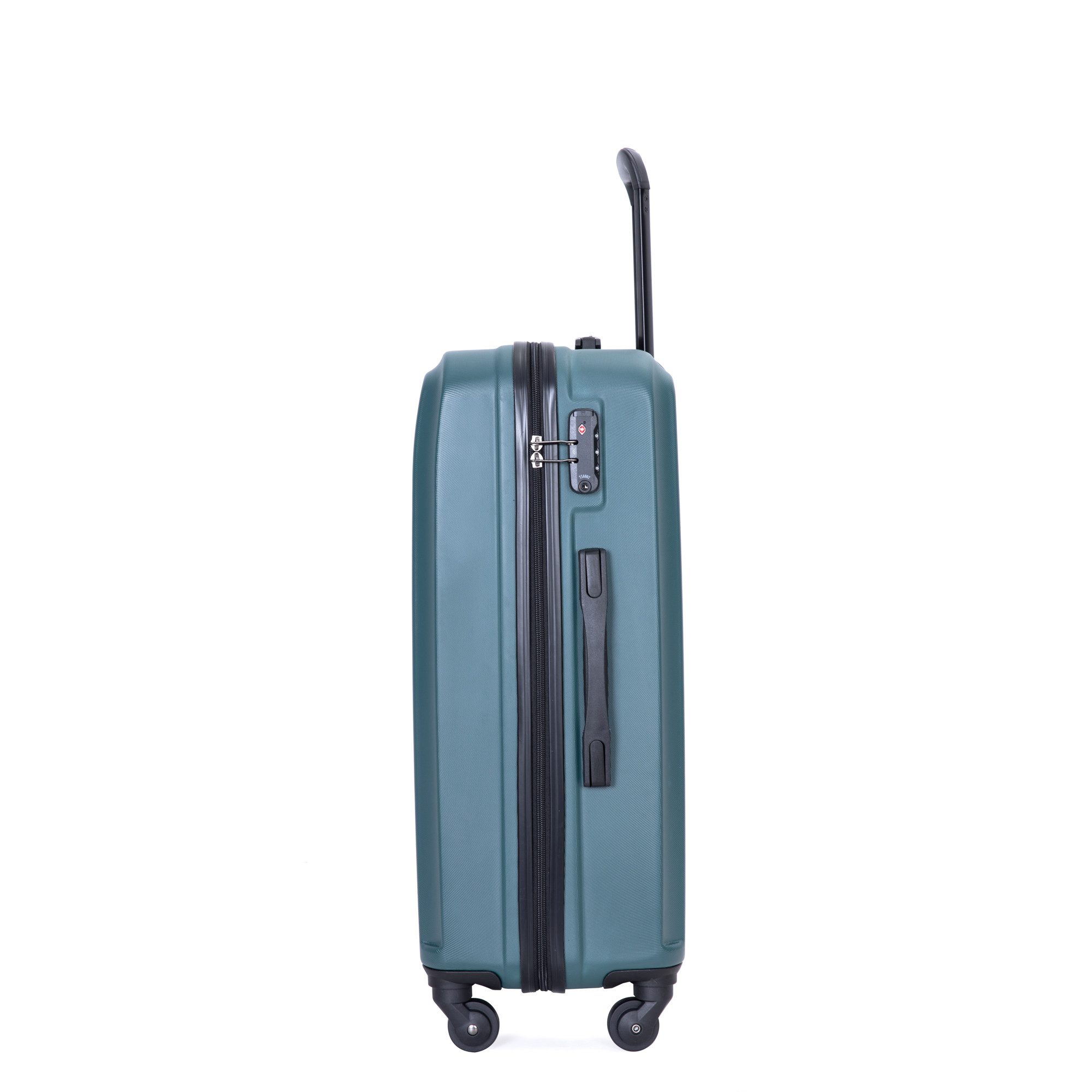 Travelhouse Trolleyset Bali, 4 Rollen, (Komplett Set, 3 tlg., 3-er Koffer Set), Inneinader stapelbar. Standfüße mit Hängefunktion M&L.