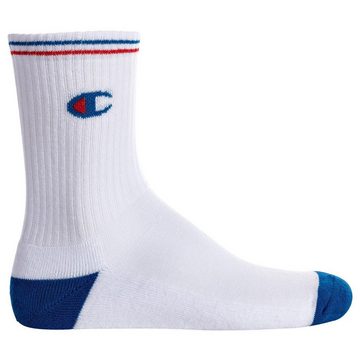 Champion Kurzsocken Unisex Socken, 3 Paar - Crew Socken, Logo