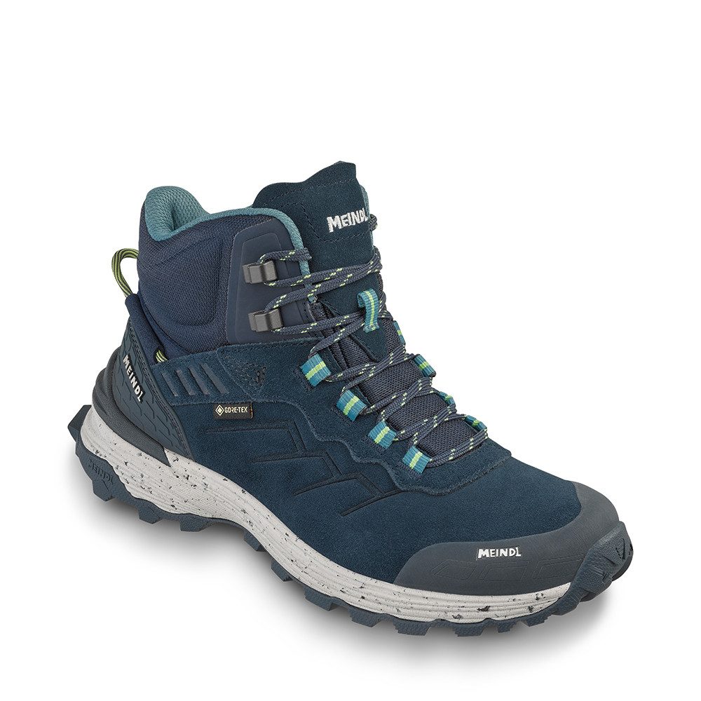 Meindl Meindl Dallas Lady Mid GORE-TEX marine/lemon Wanderschuh GORE-TEX® – Winddicht, wasserdicht und atmungsaktiv