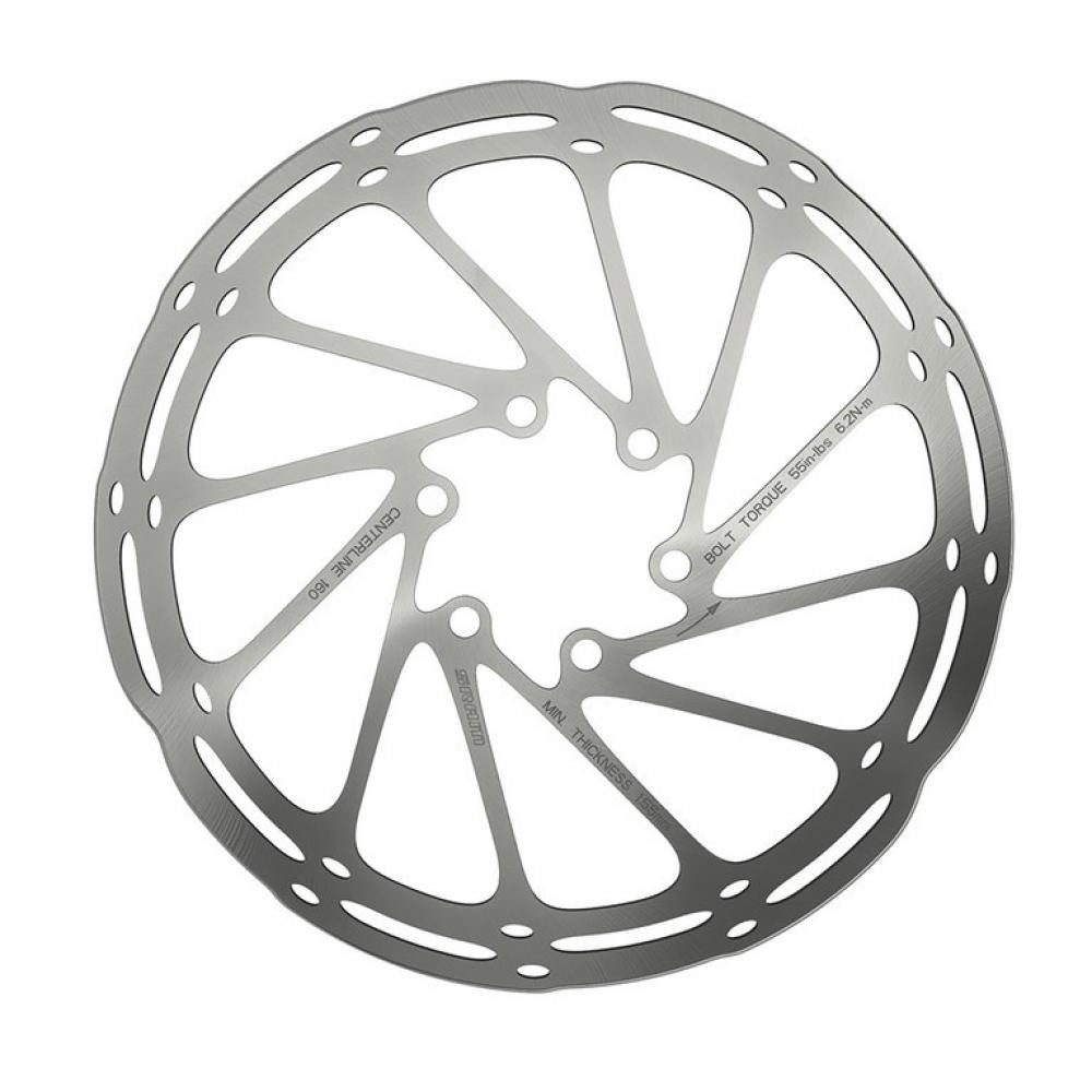 SRAM Bremsscheibe SRAM Bremsscheibe Centerline Rounded 6-Loch / 160 mm - 160 mm