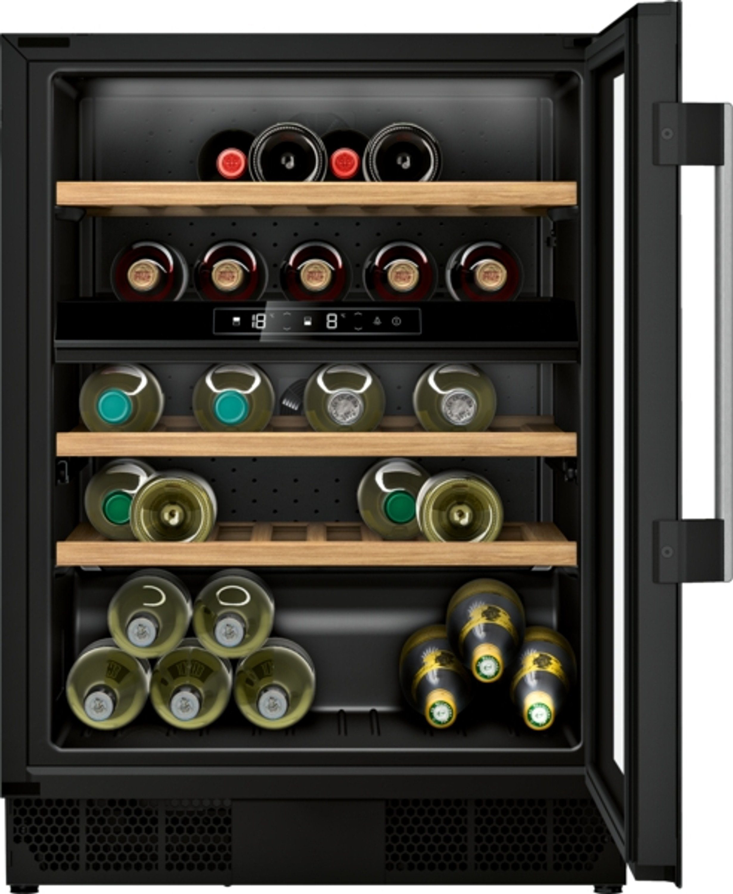 NEFF Einbauweinkühlschrank KU9213HG0, für 44 Standardflaschen á 0,75l,zwei Temperaturzonen, bis 44 Flaschen