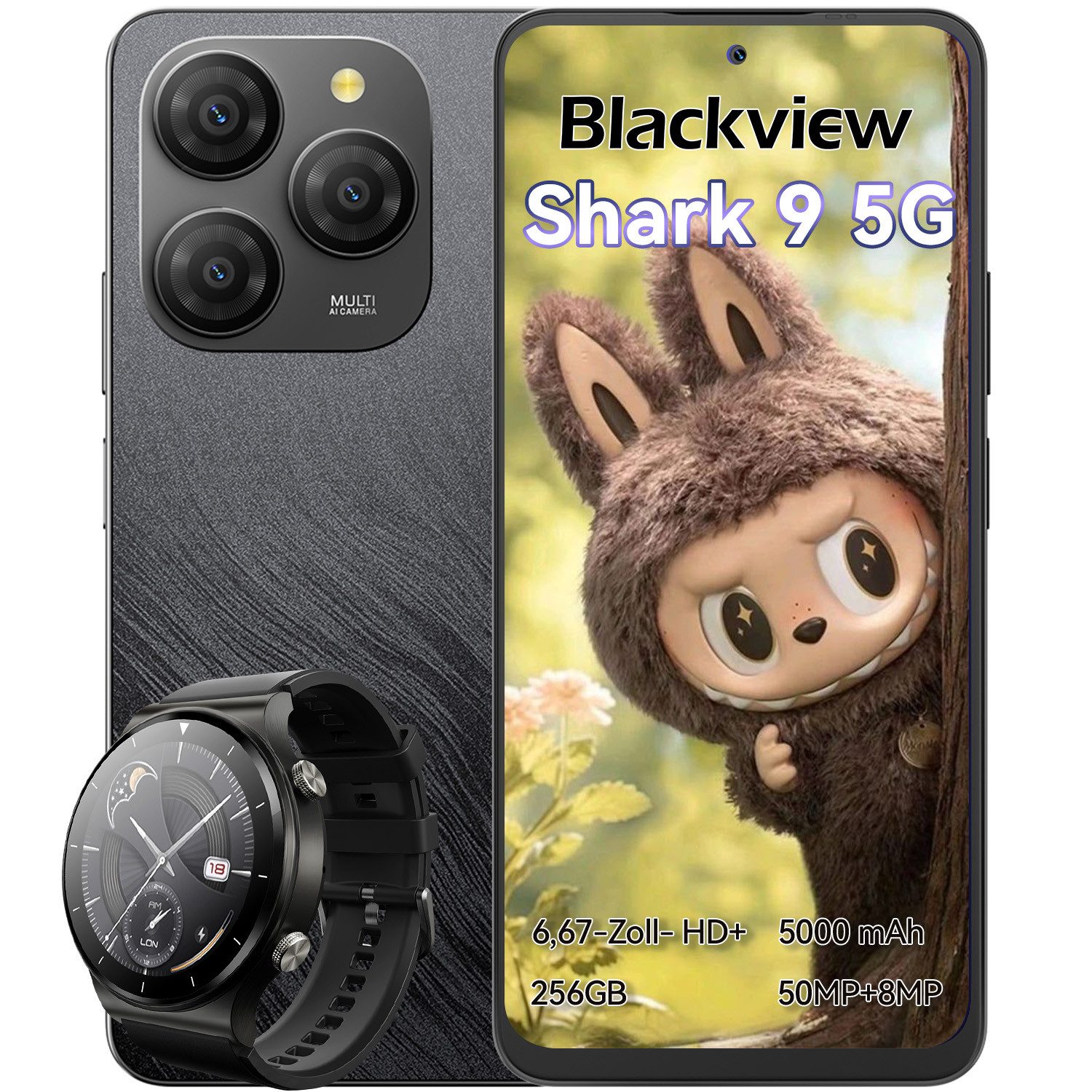 Shark9 5G AI incl. Smartwatch Smartphone
