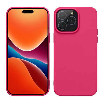 kwmobile Handyhülle Hülle für Apple iPhone 14 Pro Max, Hülle Silikon - Soft Handyhülle - Handy Case Cover