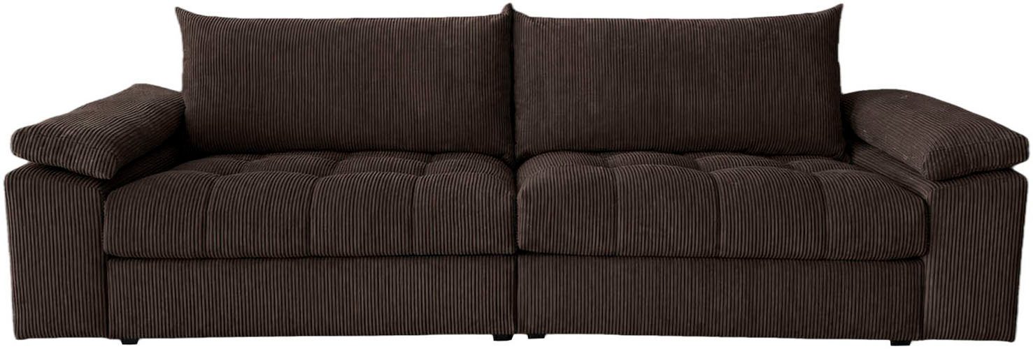 OTTO home Big-Sofa Soft&Cosy Pik XXL, B: 303 cm, Mega Sofa in Cord, Lounge-Komfort mit edler Sitzsteppung, Federkern – Bild 2 von 5