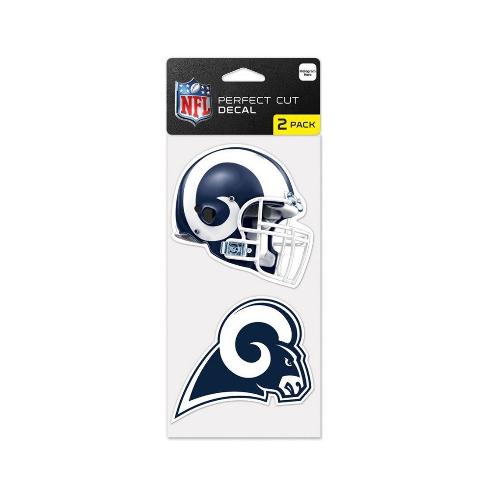 Los Angeles Rams Aufkleber Los Angeles Rams 2er Set Aufkleber
