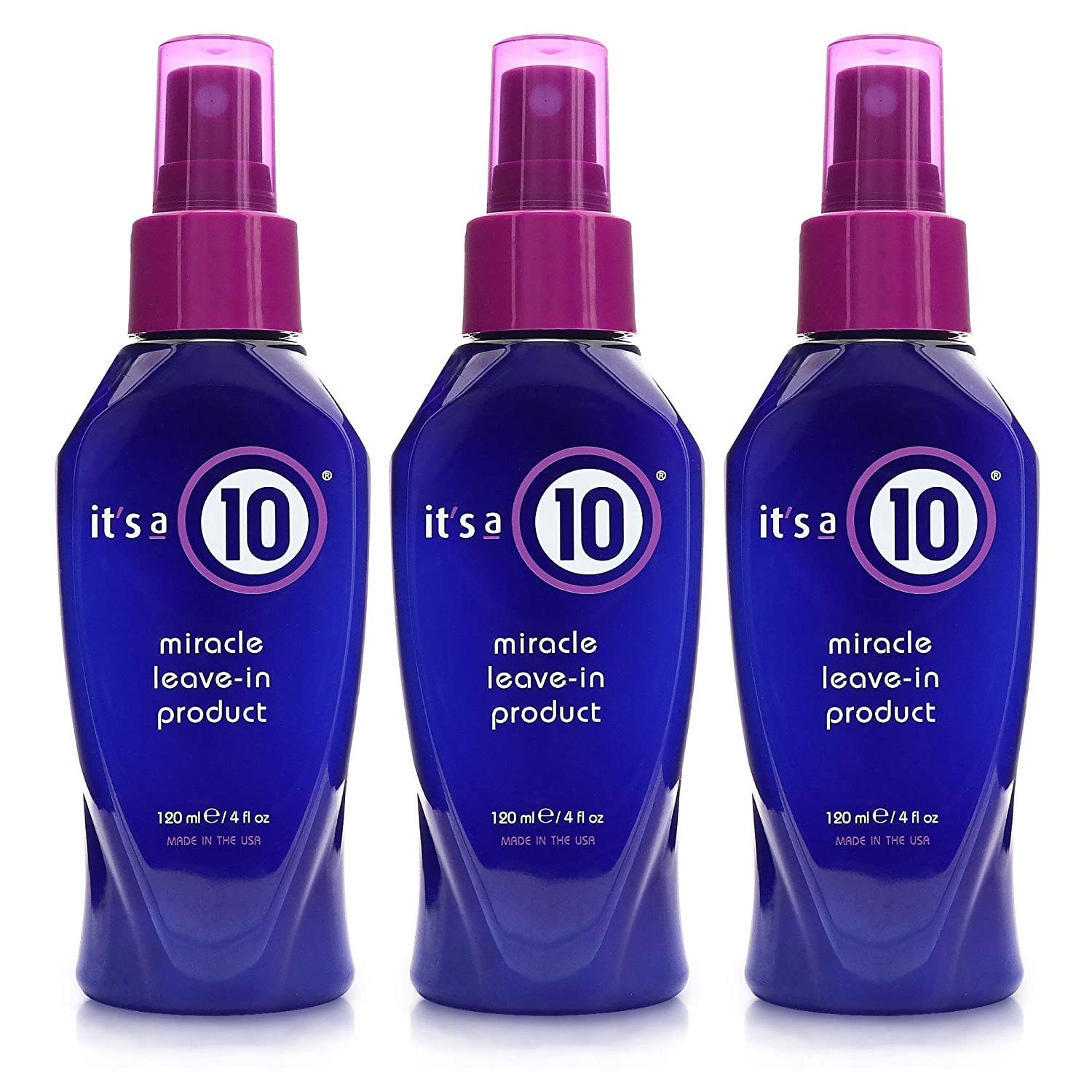It`s a 10 Leavein Pflege It´s a 10 Miracle LeaveIn Conditioner 3 x 120 ml, 3tlg.