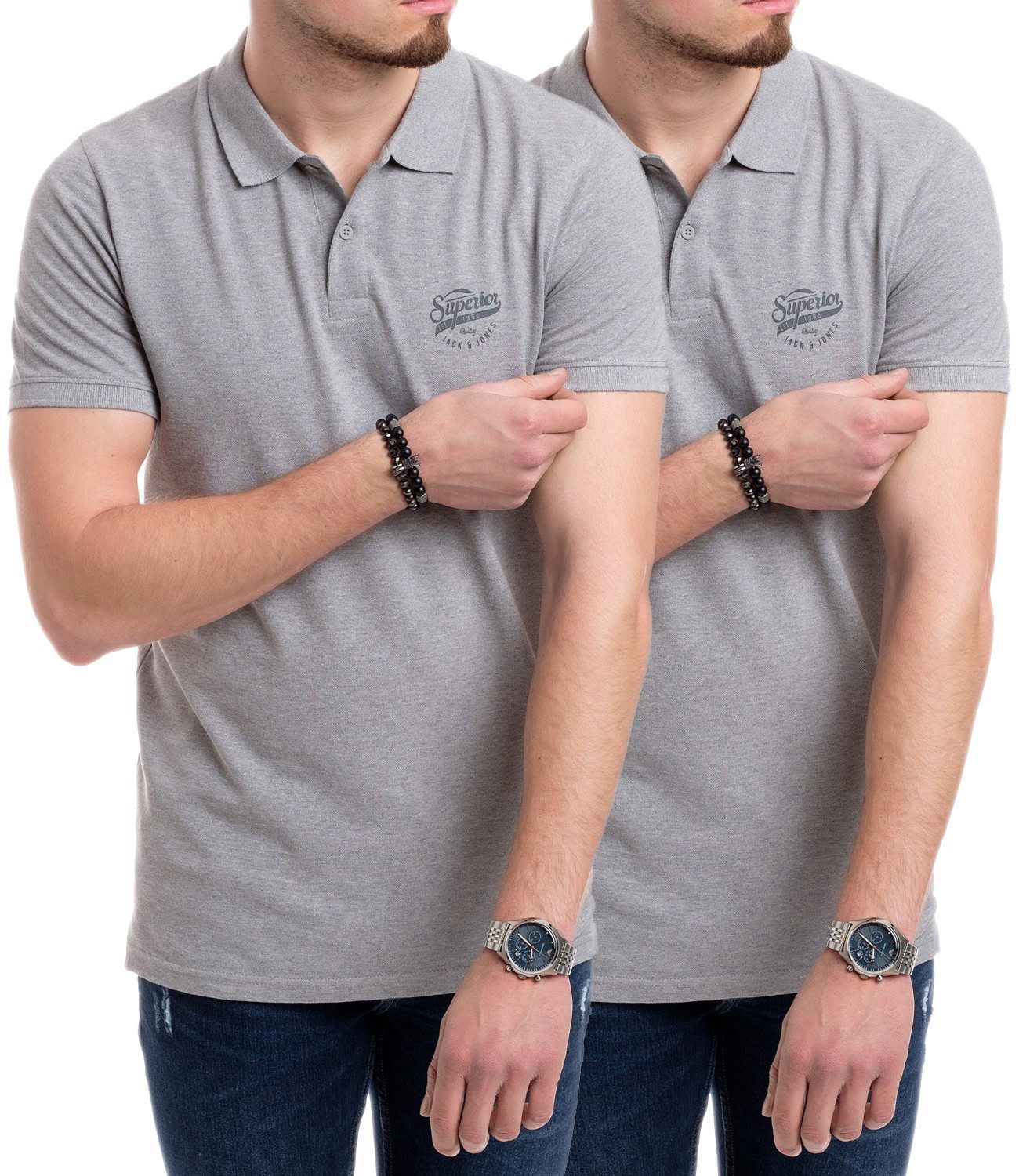 Jack & Jones Poloshirt (Set) Basic günstig online kaufen