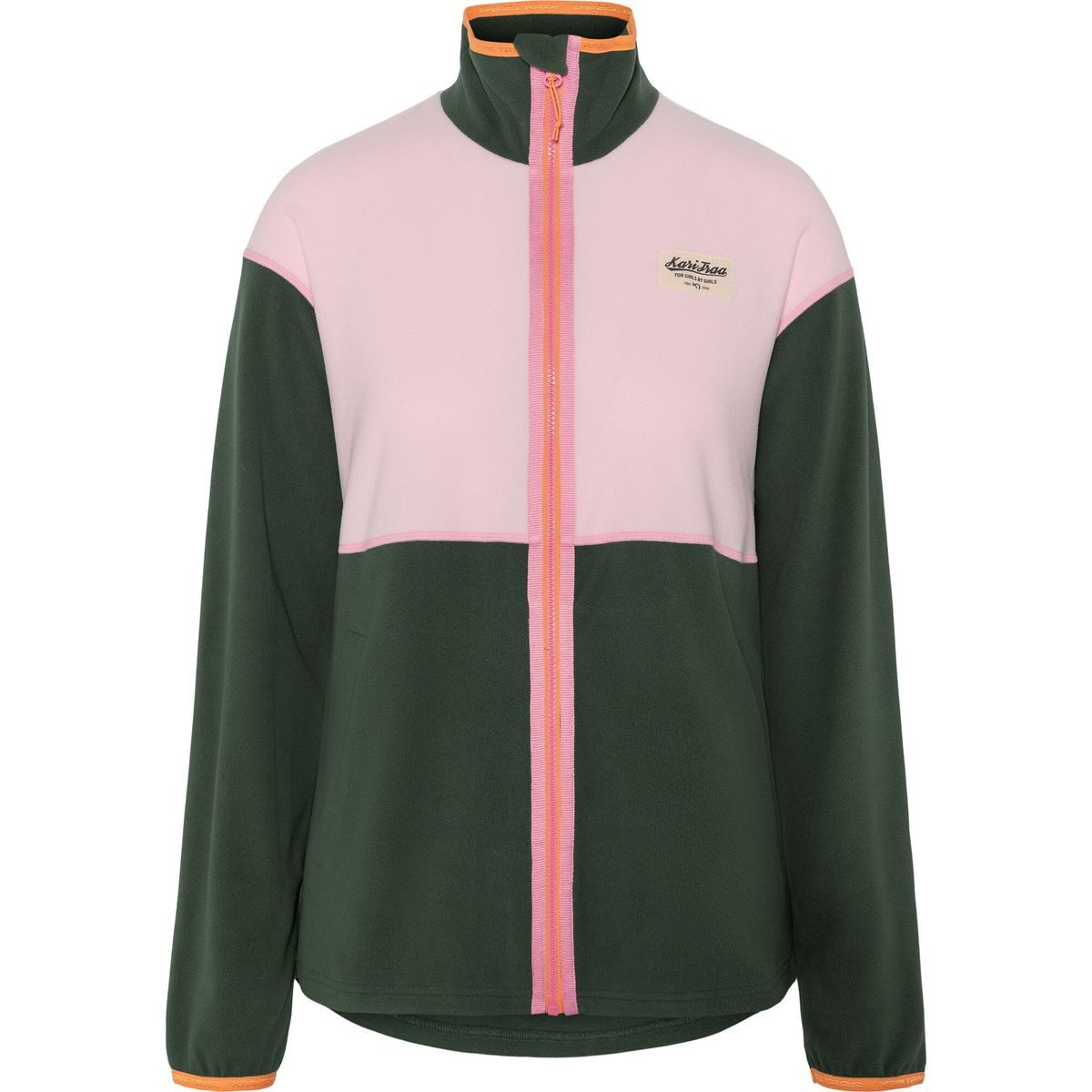 Kari Traa Fleecejacke Gracie Midlayer Ideal für Outdoor-Aktivitäten bietet dieser Midlayer Komfort, Stil