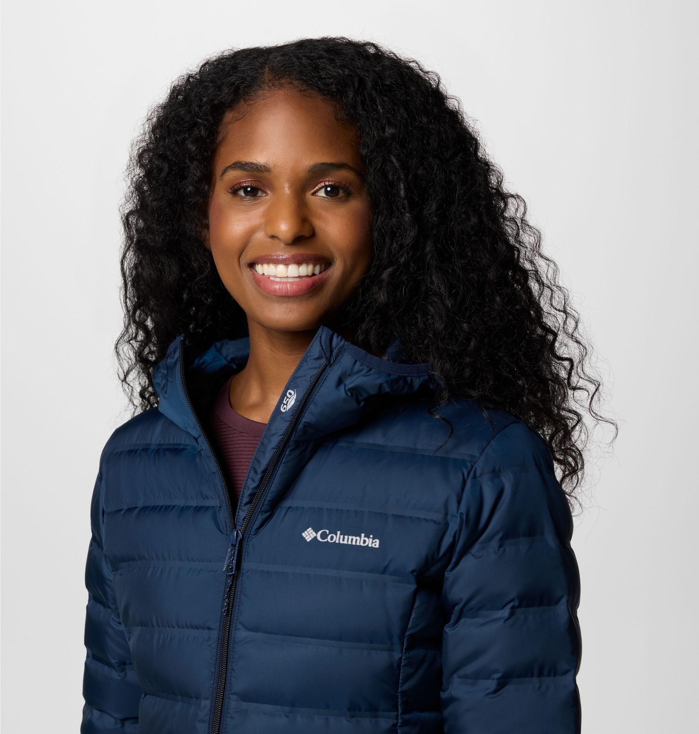 Columbia Daunenmantel Lake 22 II Down Long Hooded Jacket wasserabweisend, windabweisend, wärmeisolierende Daunenfüllung