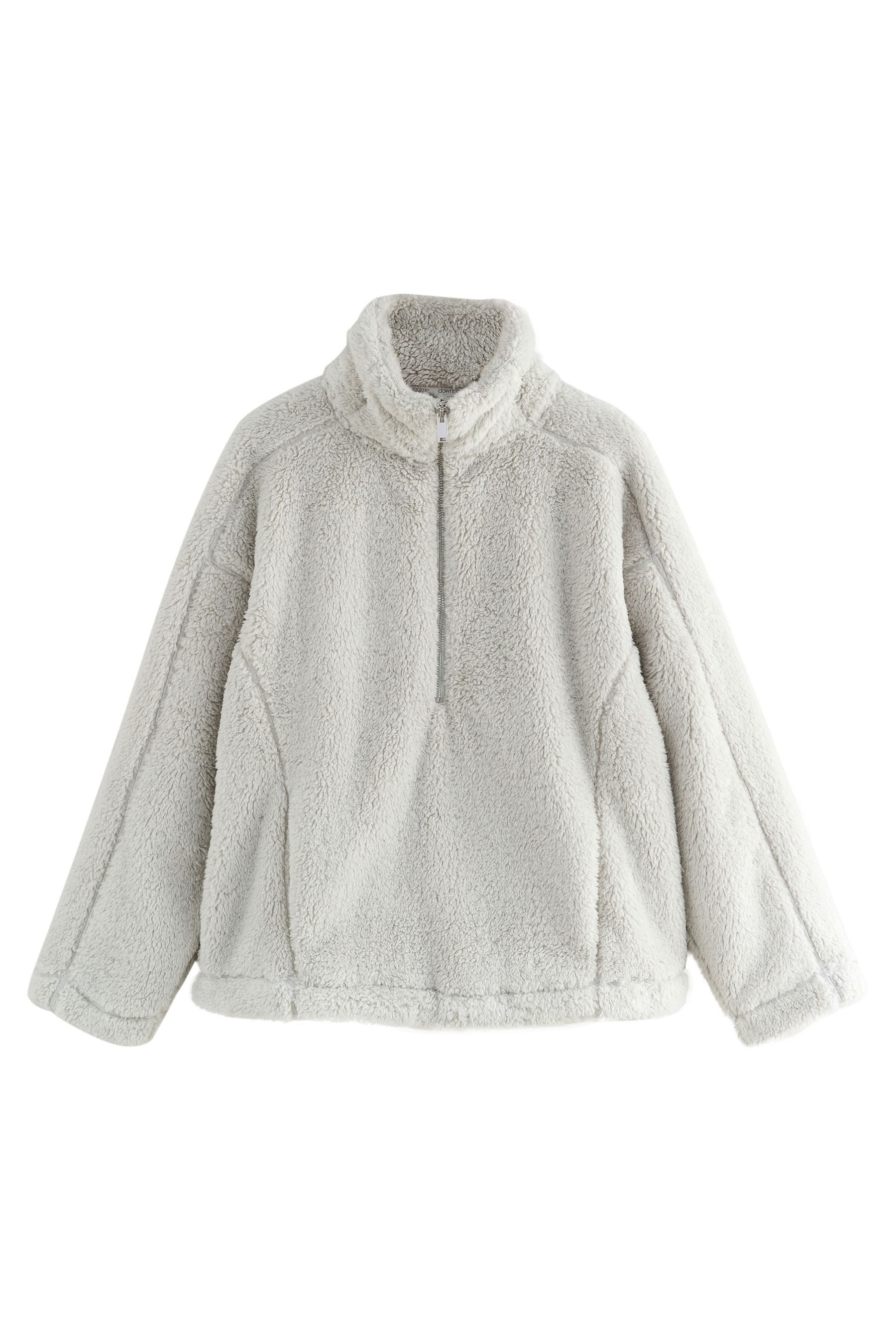 Fleecejacke Troyer aus Teddyfell