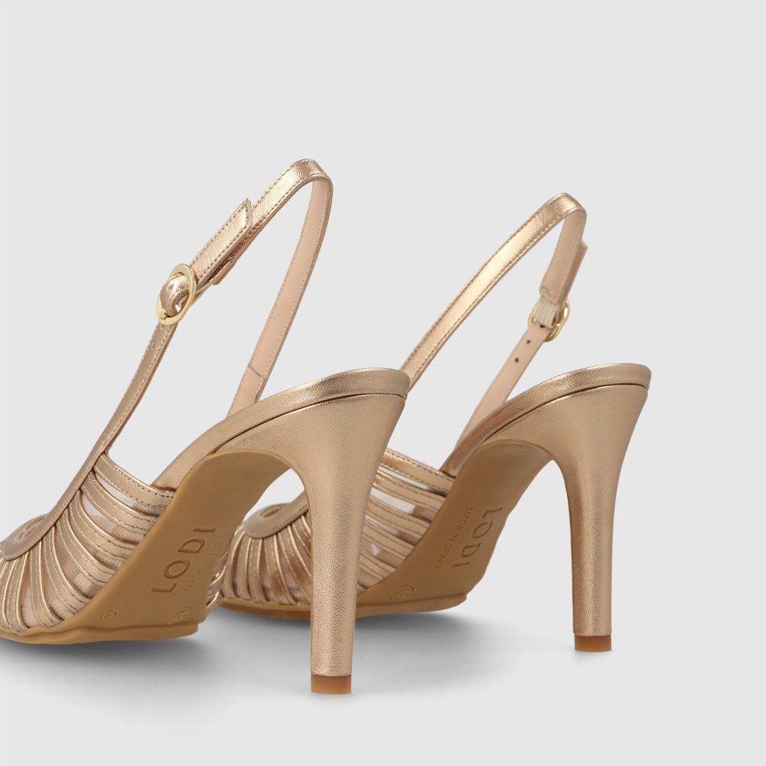 Lodi Rostel Slingpumps Riemchenoptik