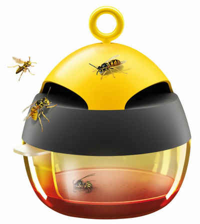 Tescoma Wespennestattrappe Wespenfalle, (Inhalt, 2-St., 1x Wespenfalle und Deckel), wirkt ohne Chemikalien, die Bienen werden nicht vernichtet