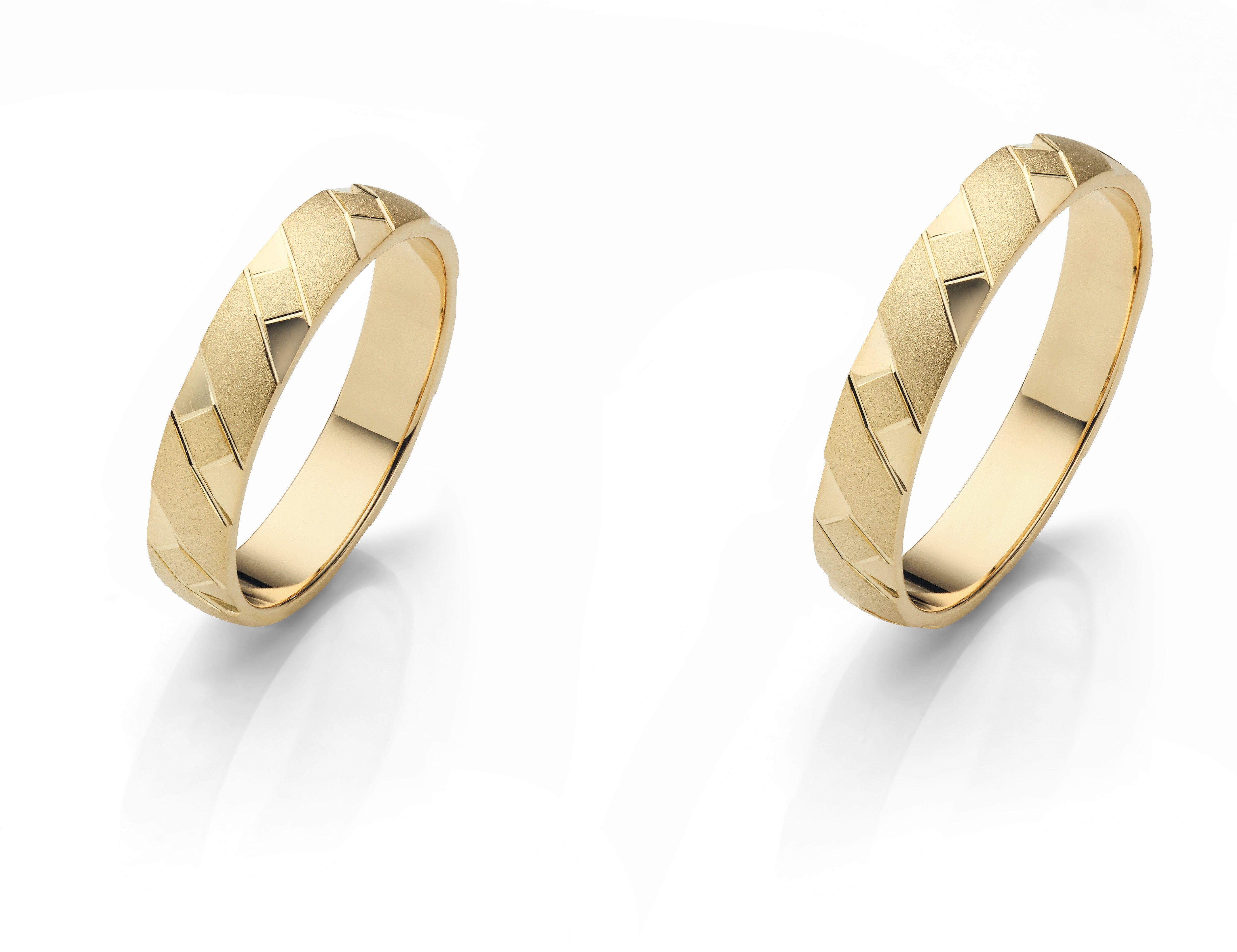Firetti Trauring Schmuck Geschenk Gold 375 Hochzeit Ehering Partnerring "LIEBE", Made in Germany