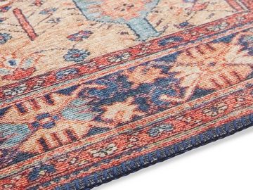 Teppich Afghan Kelim, ELLE DECORATION, rechteckig, Höhe: 5 mm, Orient Optik, Vintage Design, gekettelt, kräftige Кольора(ів)