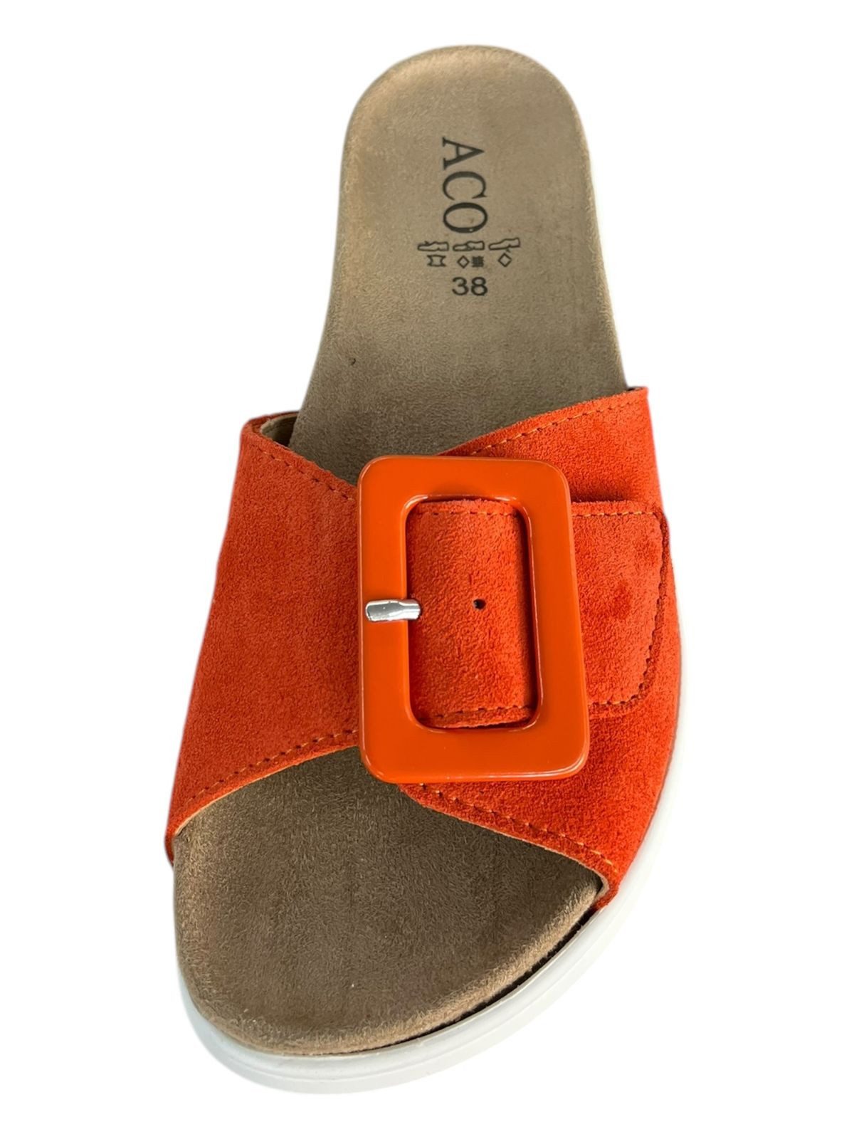 Aco ACO Damen Pantolette ABBY C1410119438-1695 orange Clog