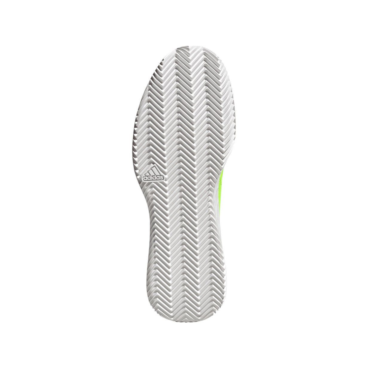 adidas Performance Defiant Speed 2 Clay/Sandplatz limegelb/schwarz/weiss Herren Tennisschuh – Bild 4 von 5