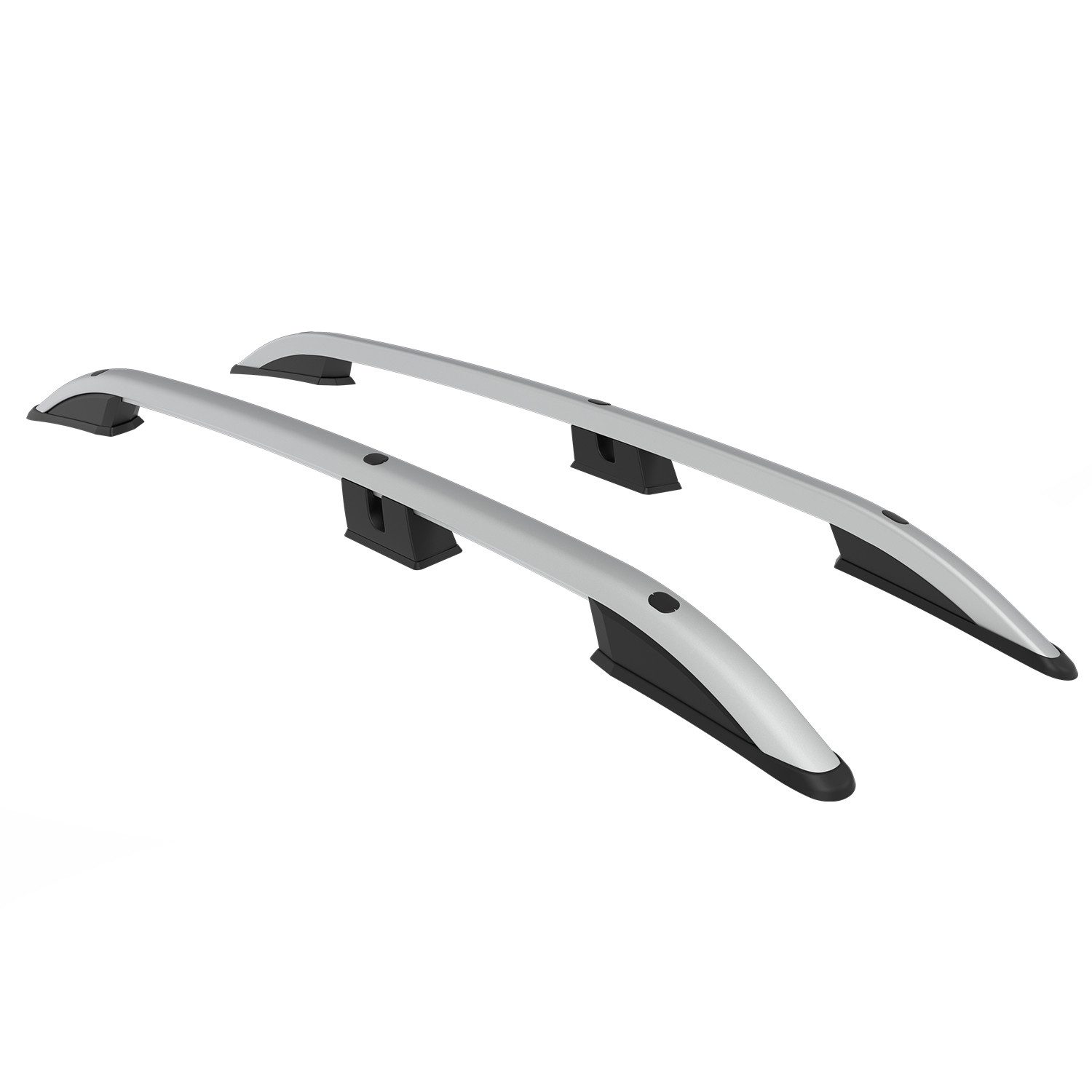 Dachbox-Halterung TURTLE kompatibel mit Ford Fusion 2002-2012 Crown Dachreling