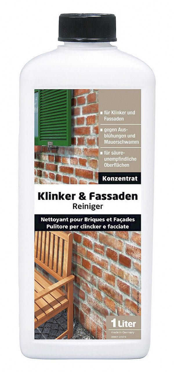 Klinker + Fassaden Reiniger Konzentrat Reinigungsmittel Reinigungskonzentrat