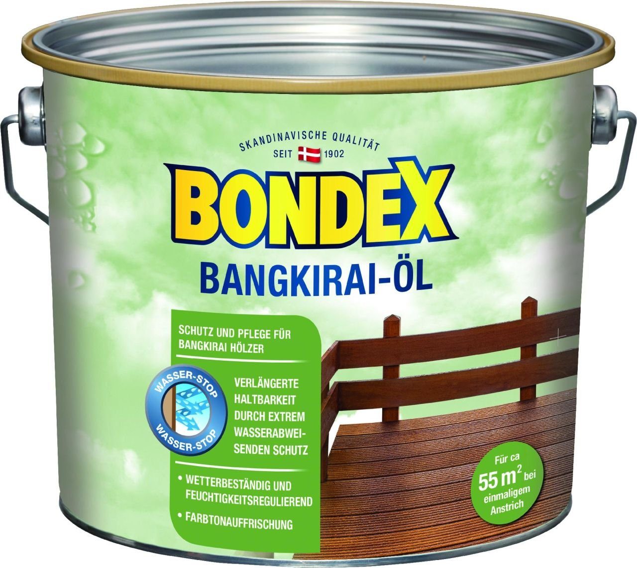 Öl Bondex 2,5 Bondex Bangkirai Hartholzöl L