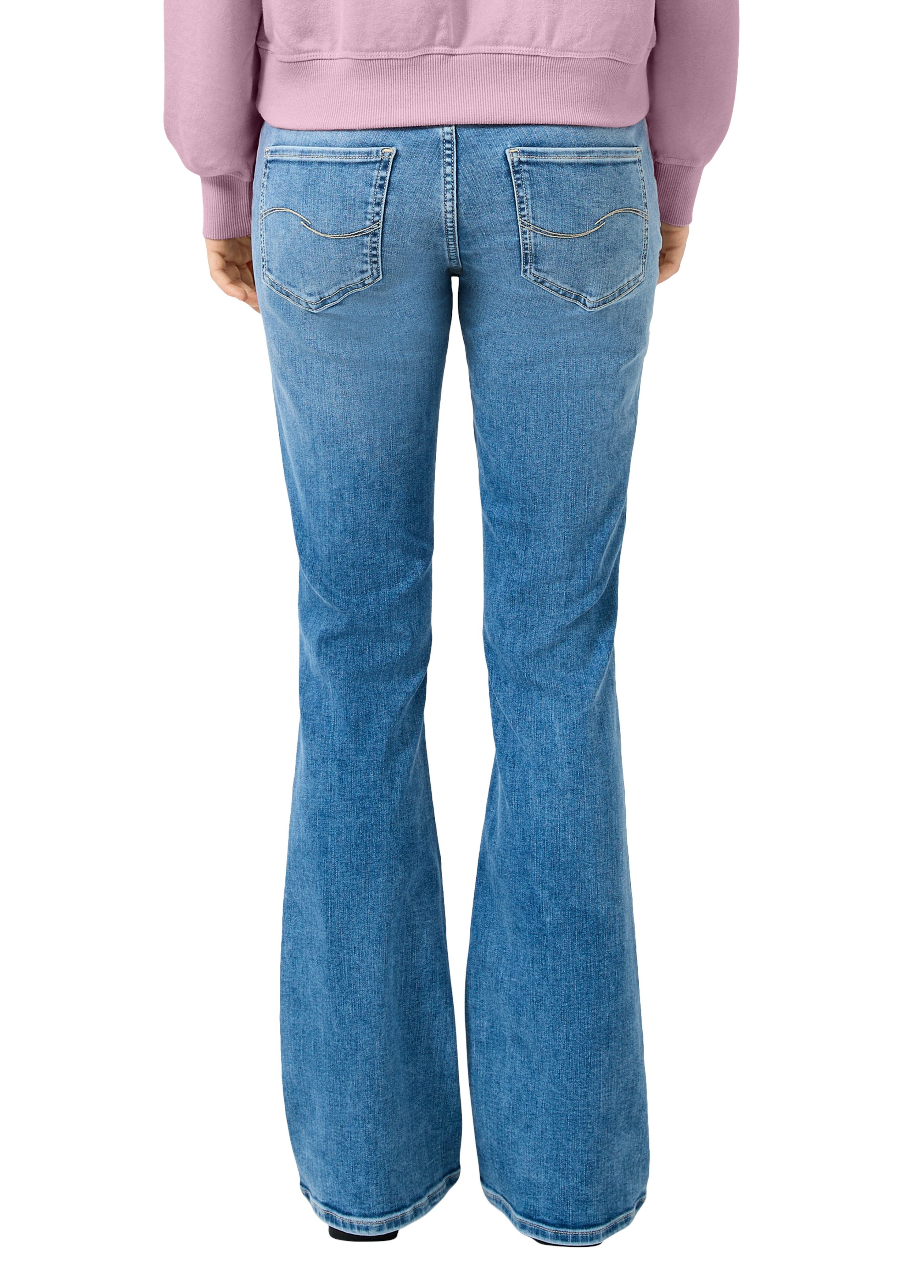 QS Schlagjeans mit Schlag und Stretch günstig online kaufen
