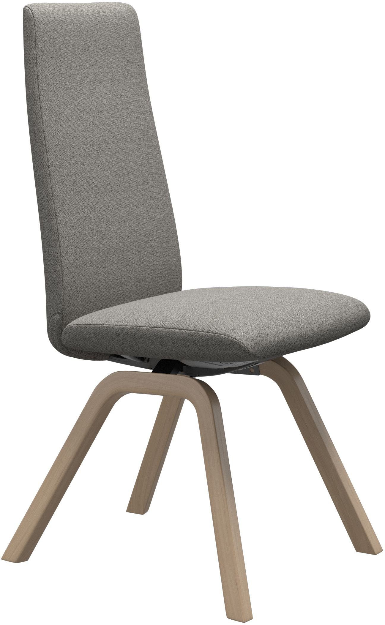 M, Stressless® High Größe Polsterstuhl natur in Laurel, mit Beinen Eiche Back, schräggestellten