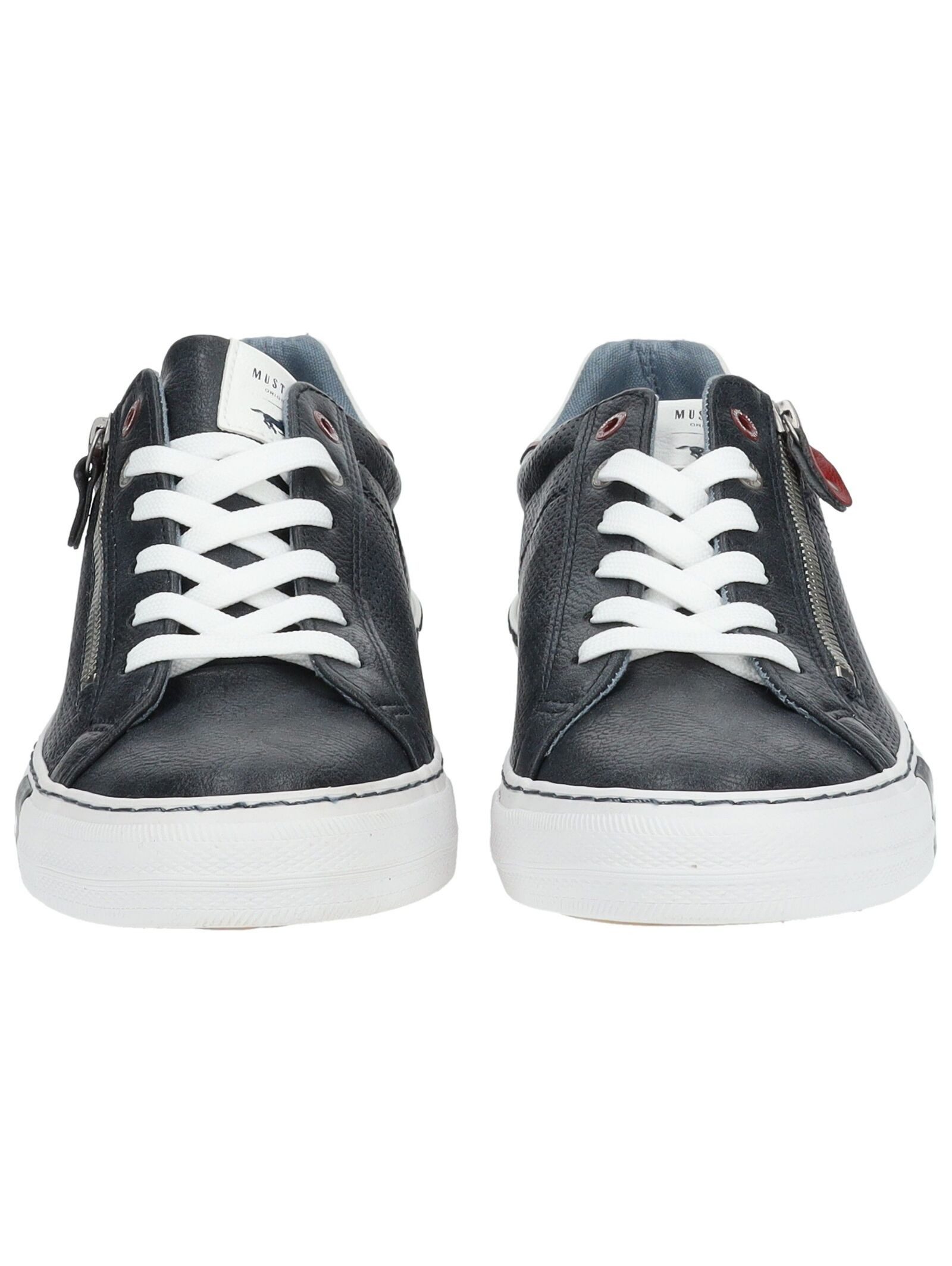 MUSTANG Halbschuhe Lederimitat . Schnürschuh